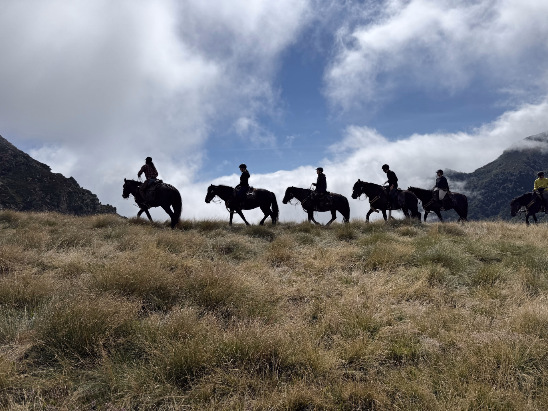 Randonnée équestre au cœur du massif de Tabe en Ariège