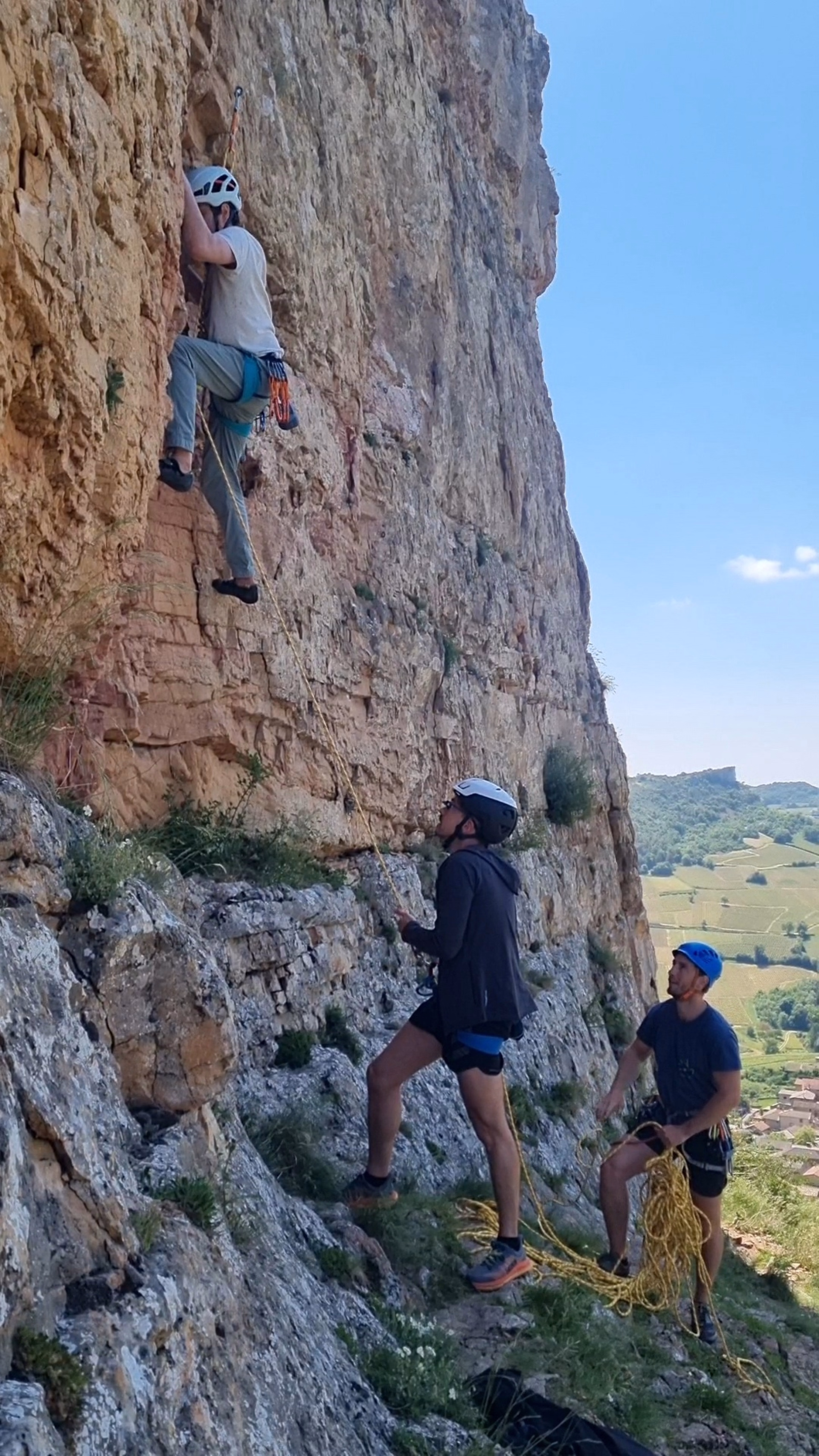 Week-end micro-aventure escalade et vélo en Bourgogne