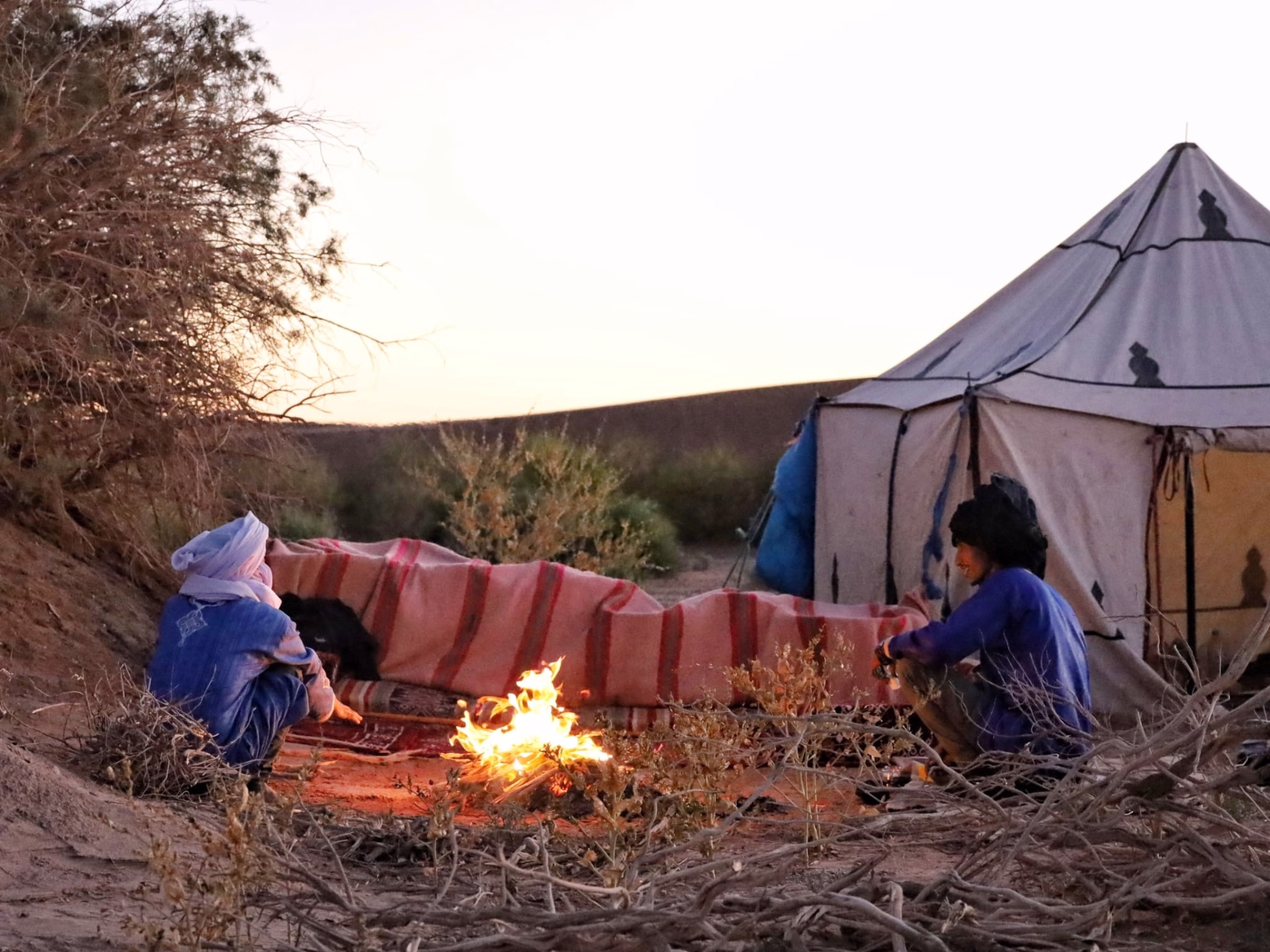 ⛺️ Bivouac / Tente - Jours 1 à 4