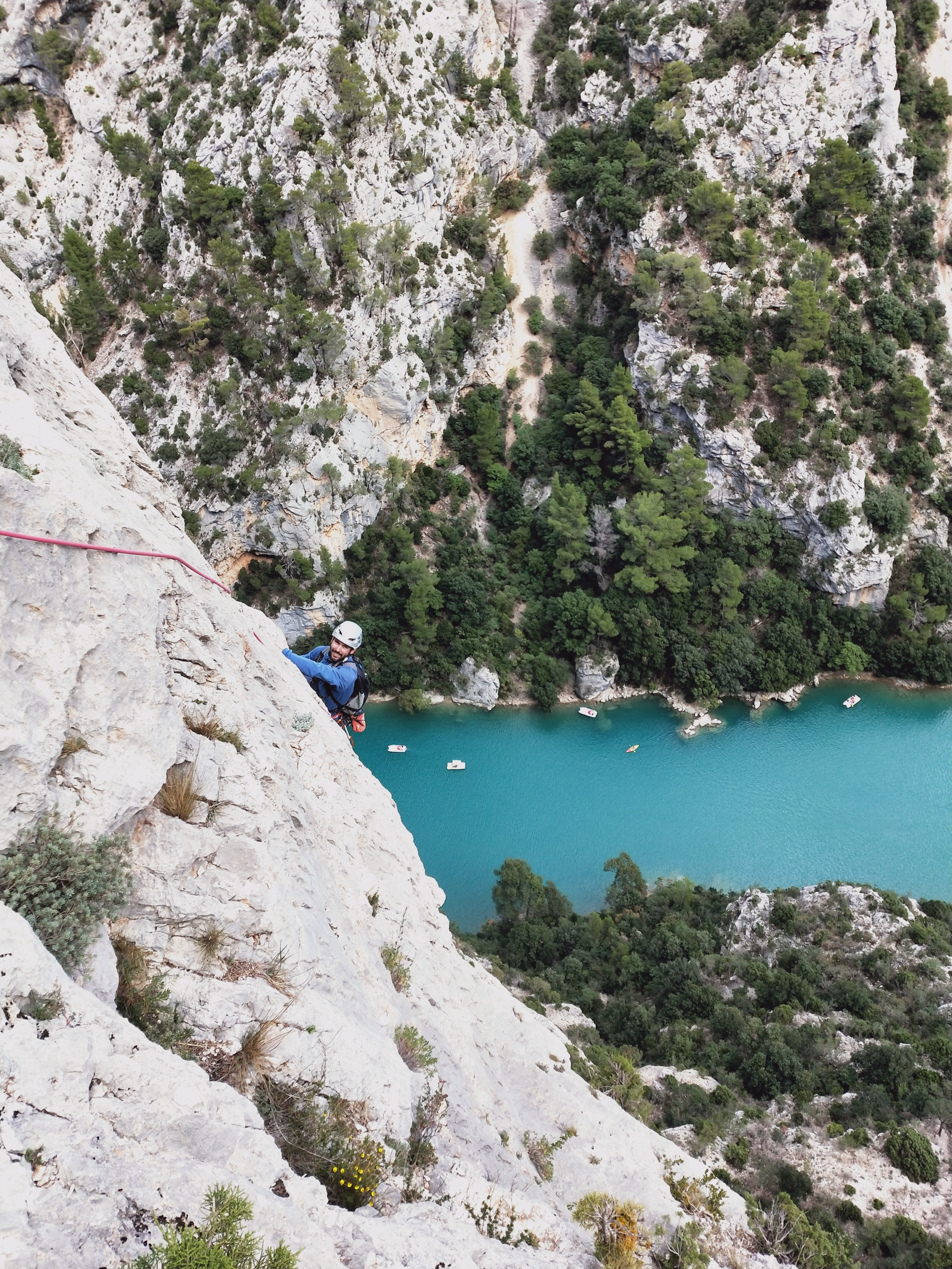 Traversée Bikekraft dans les Basses Gorges du Verdon