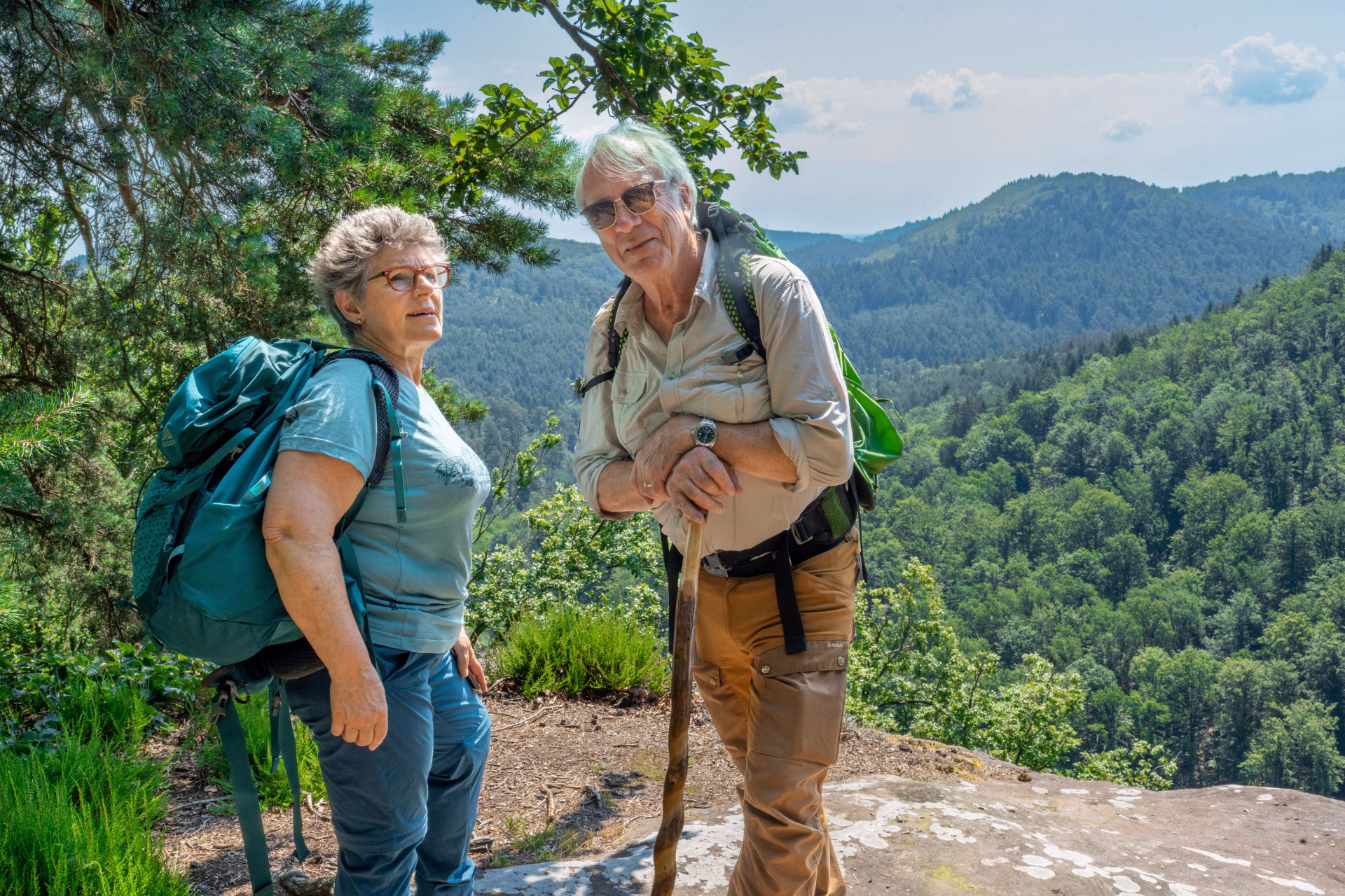 Traversée des Vosges du Nord en randonnée sur le GR53