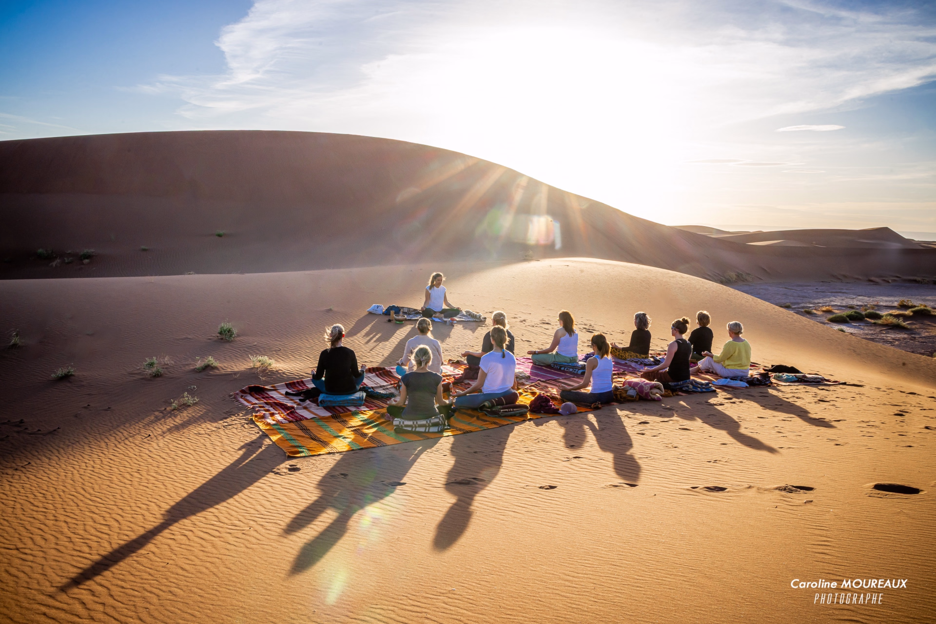 Voyage marche et yoga au cœur du Sahara