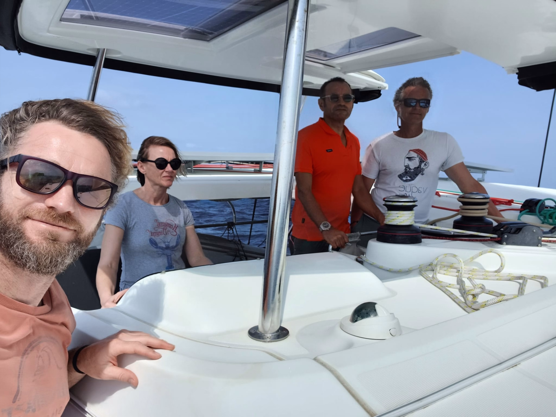 Stage de catamaran en école de croisière vers les Grenadines