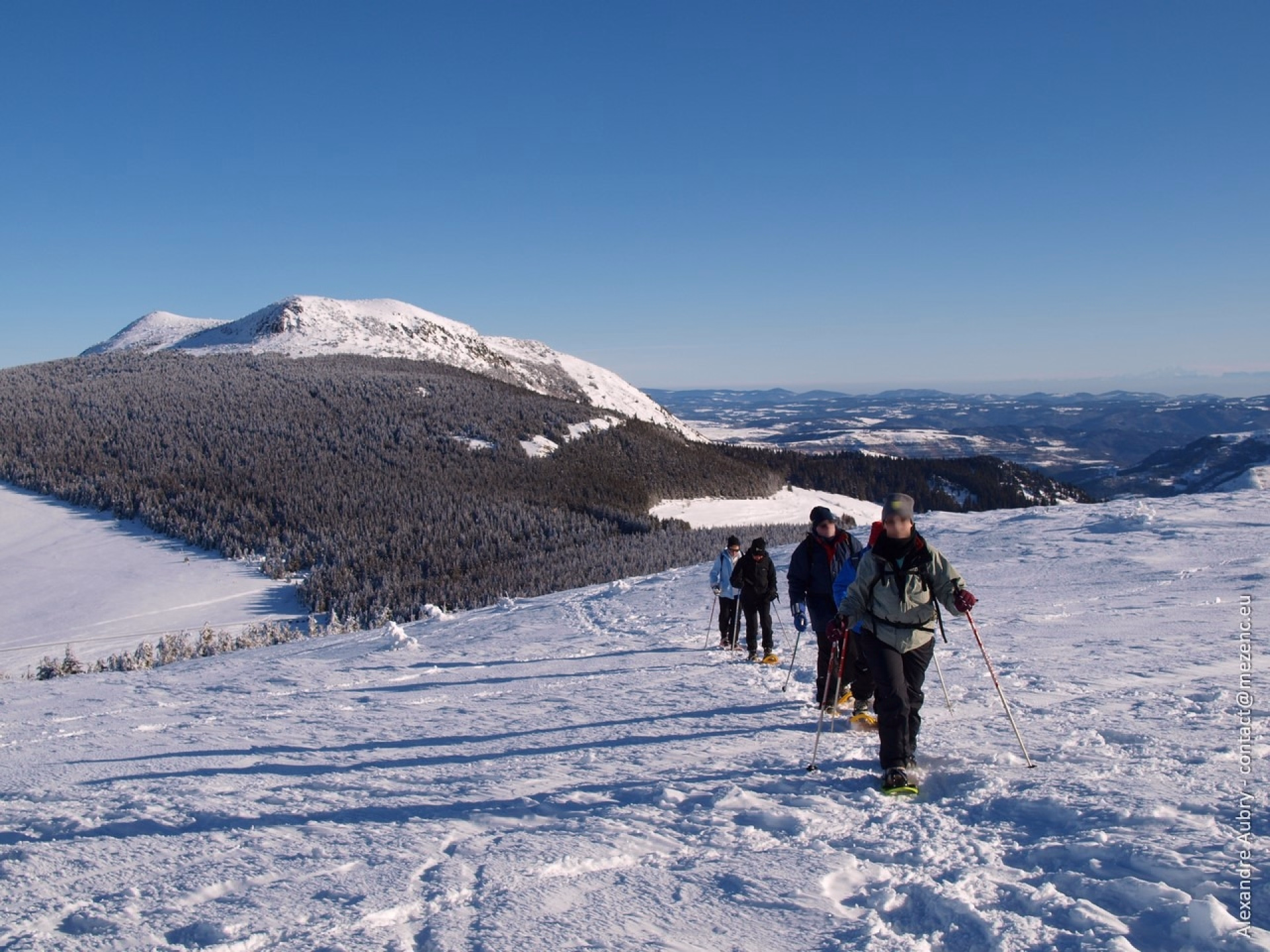 Séjour raquettes à la découverte du massif Mézenc-Gerbier
