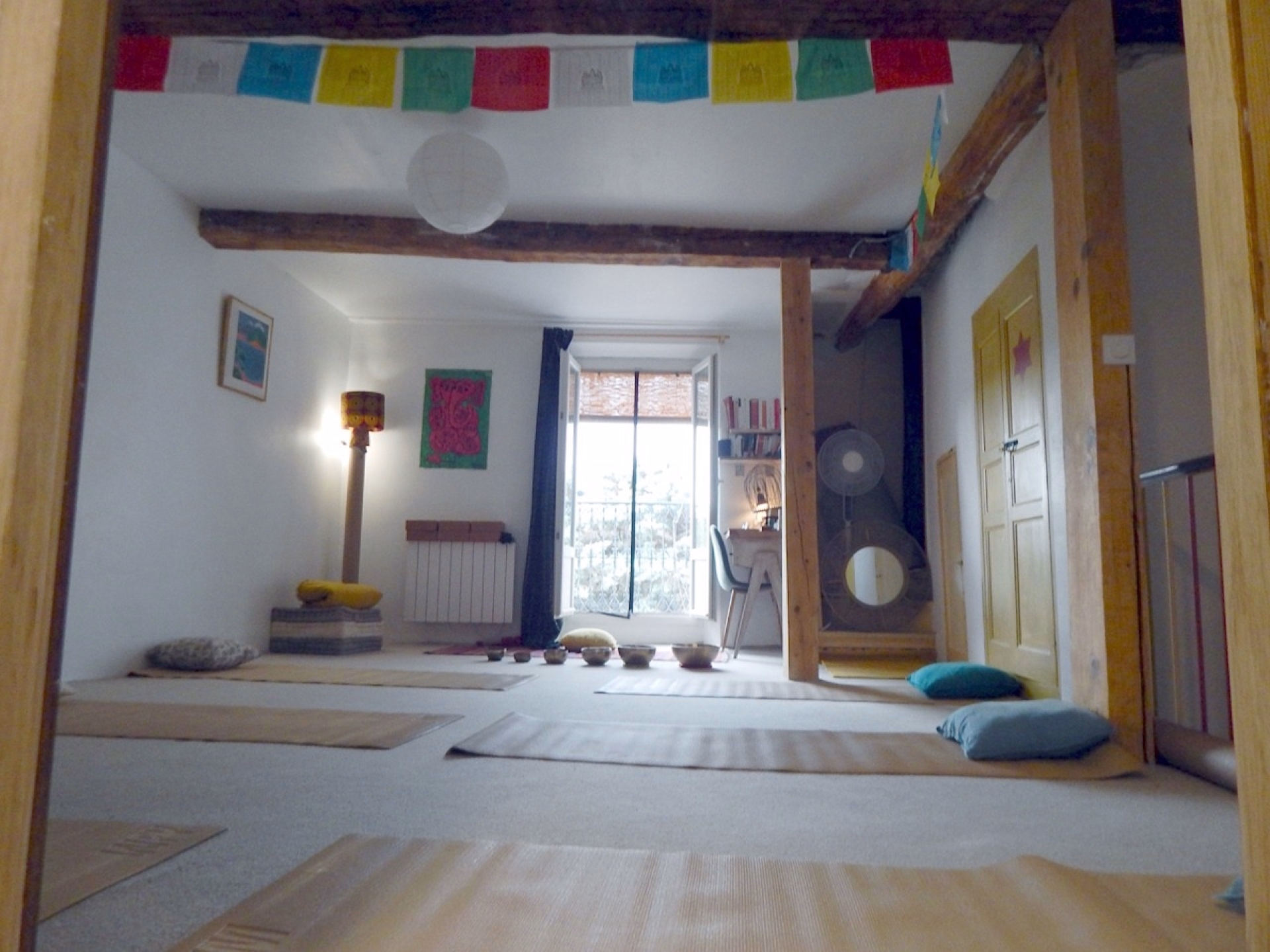 Yoga et découverte du Verdon, pension complète végétarienne.