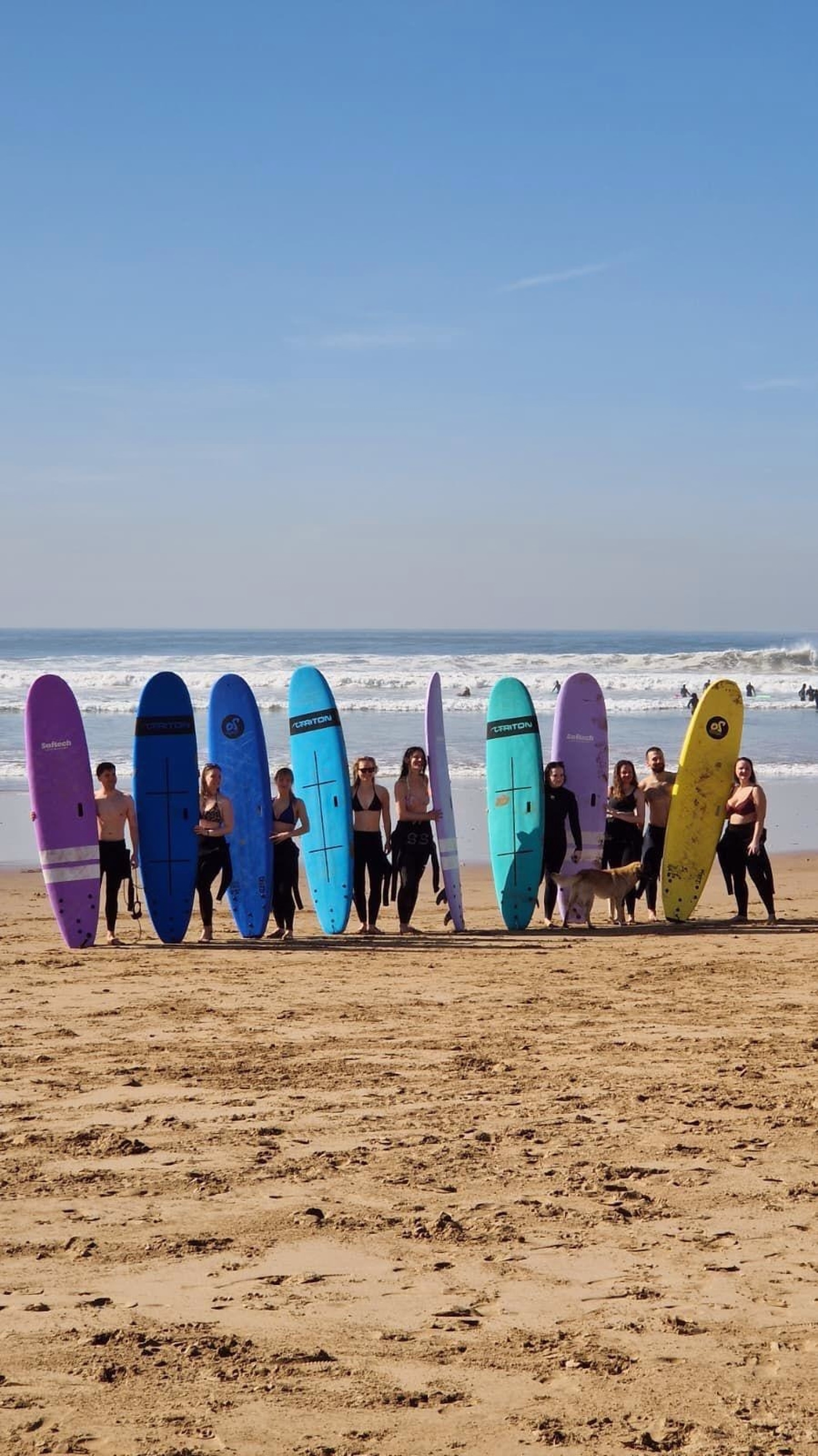 6 jours Surf & Yoga à Tamraght au cœur de la baie de Taghazout