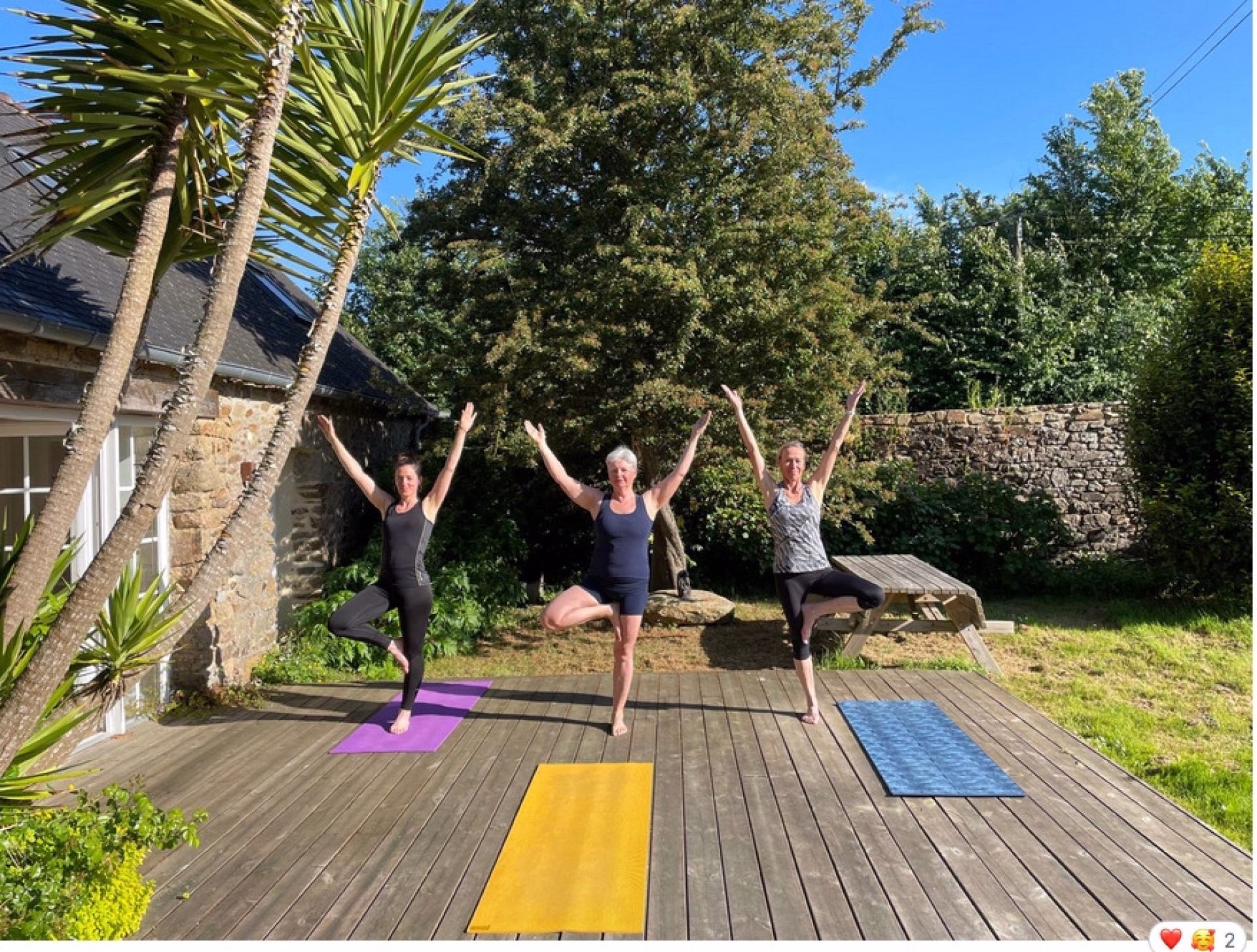 Stage privé de yoga et déconnexion en Côtes d'Armor