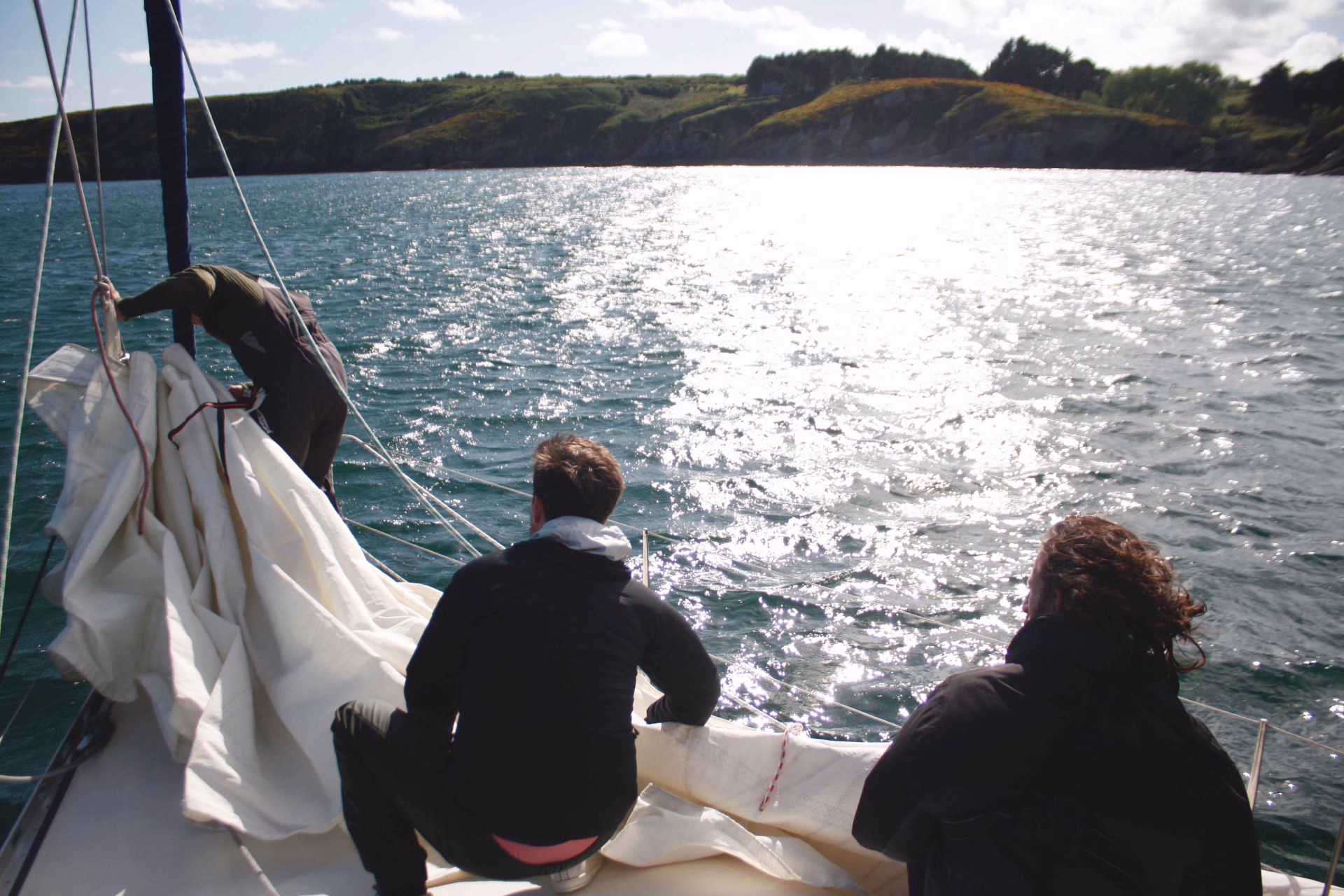 Stage de voile FFV entre le golfe du Morbihan et Belle-Île