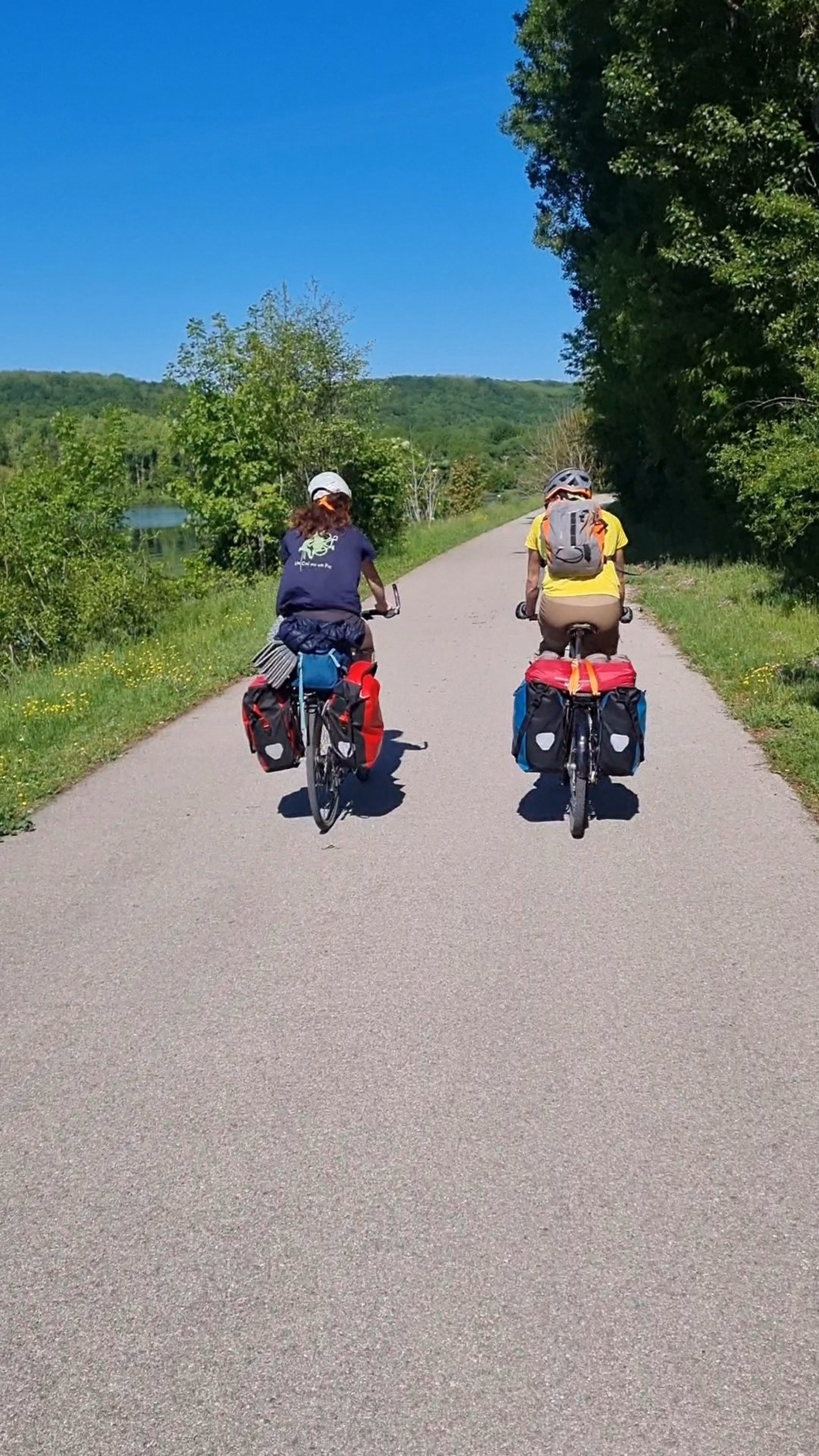 Séjour escalade et itinérance à vélo le long de la via Rhôna