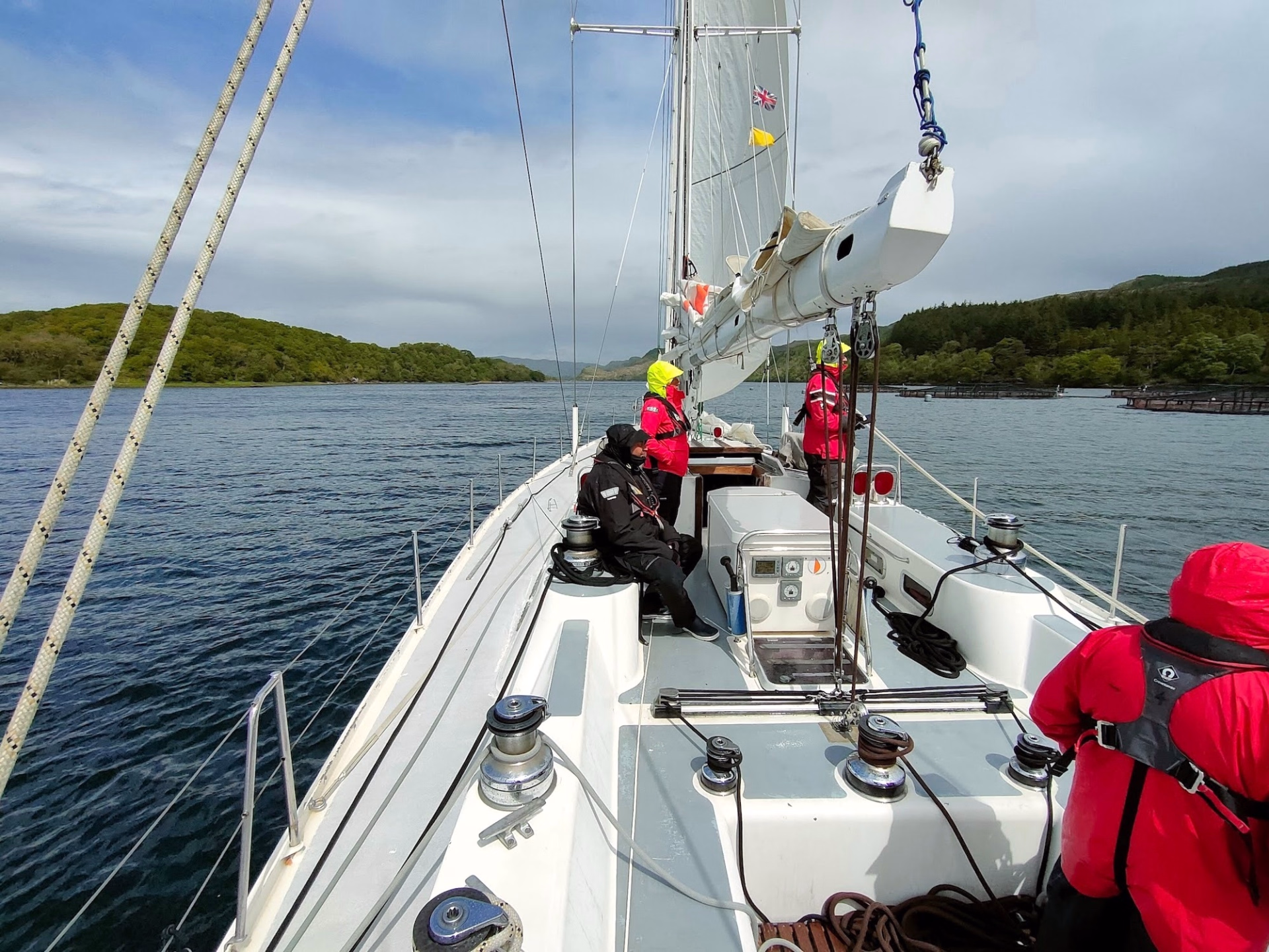 Voile hauturière, cap sur l'Écosse