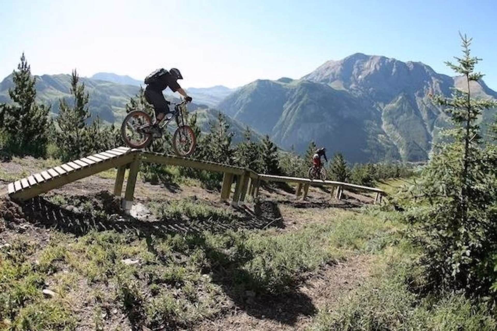 Long week-end VTT de descente à Orcières dans les Alpes