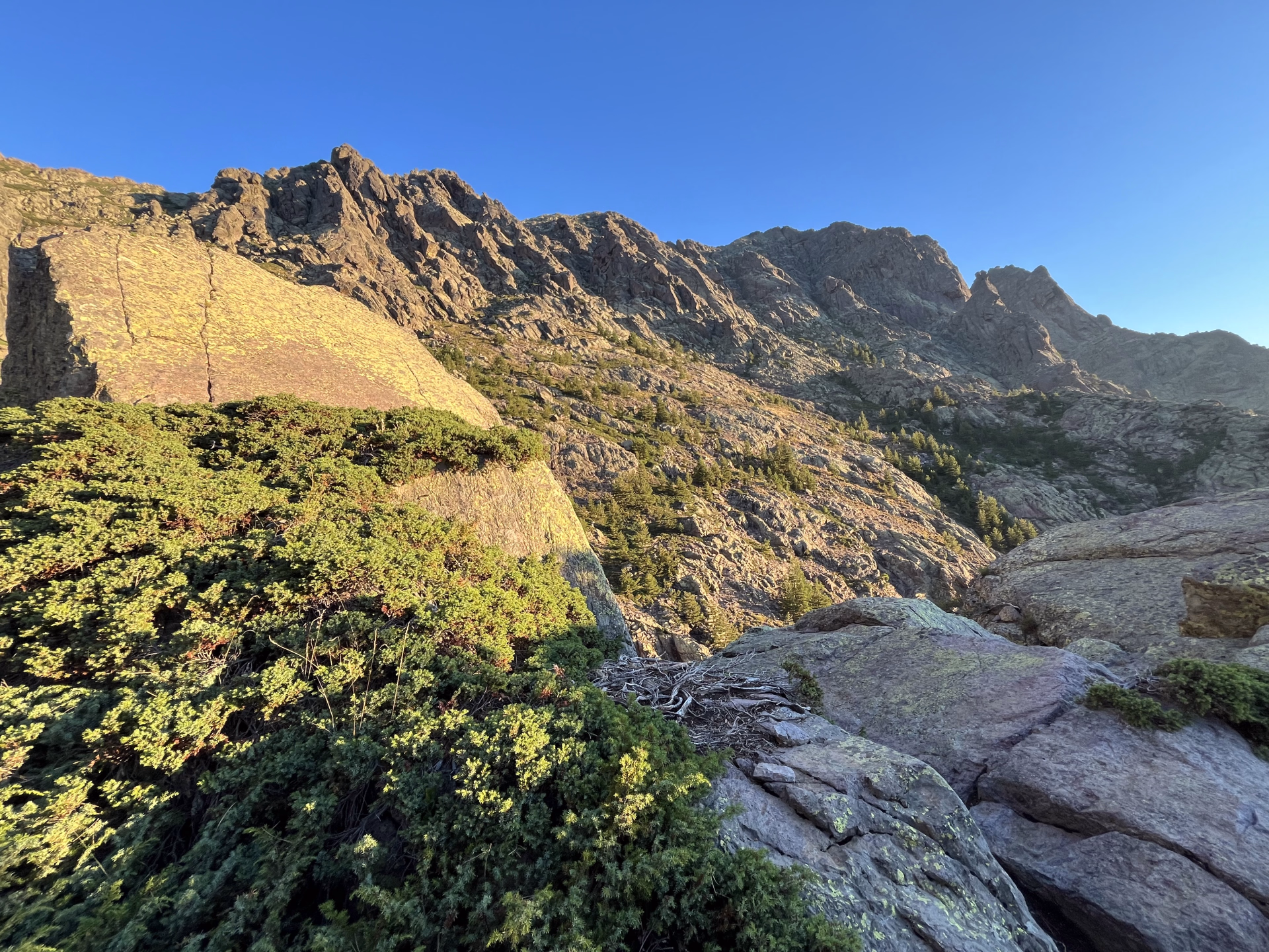 Le GR20 sud et nord de Bavella à Bonifatu