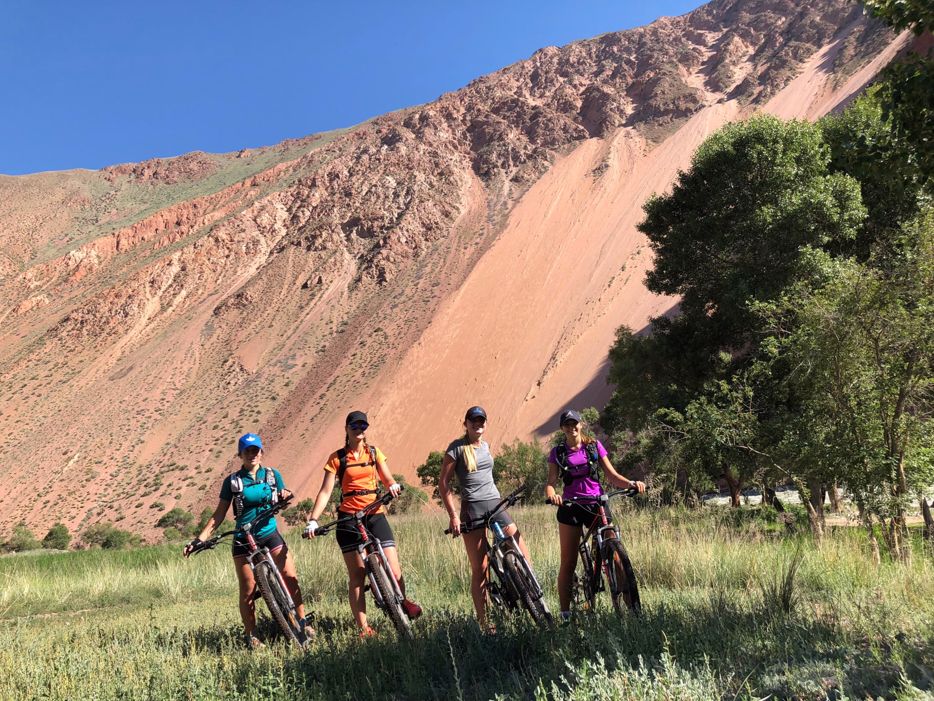 VTT sur les pistes kirghizes