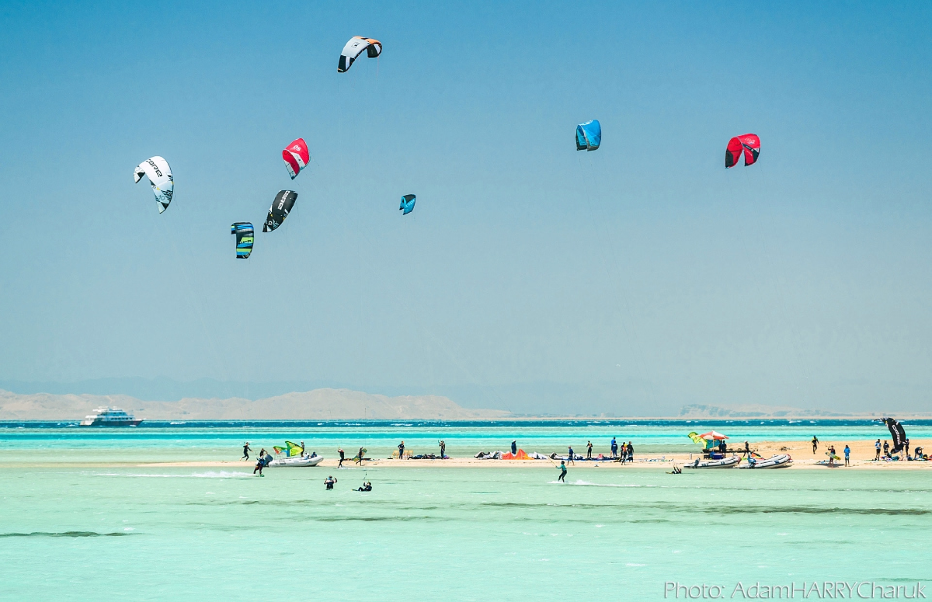 Kitesurf itinérant en mer Rouge sur des spots secrets
