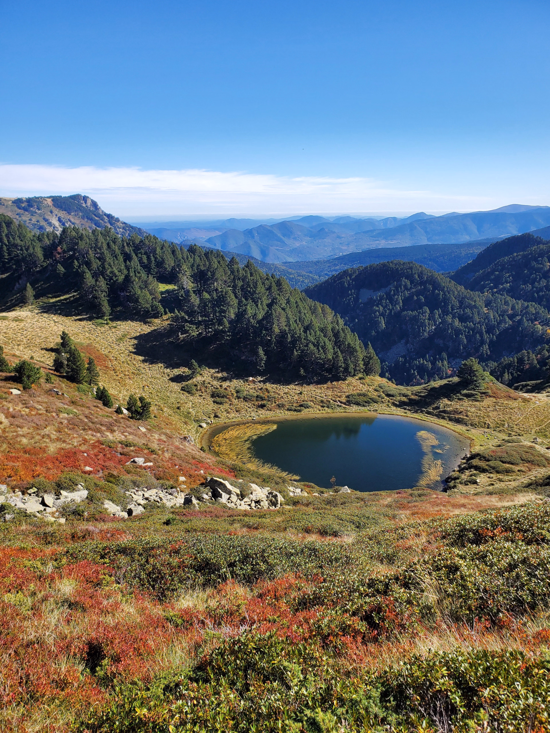 Photo lac de montagne dans les Pyrénées