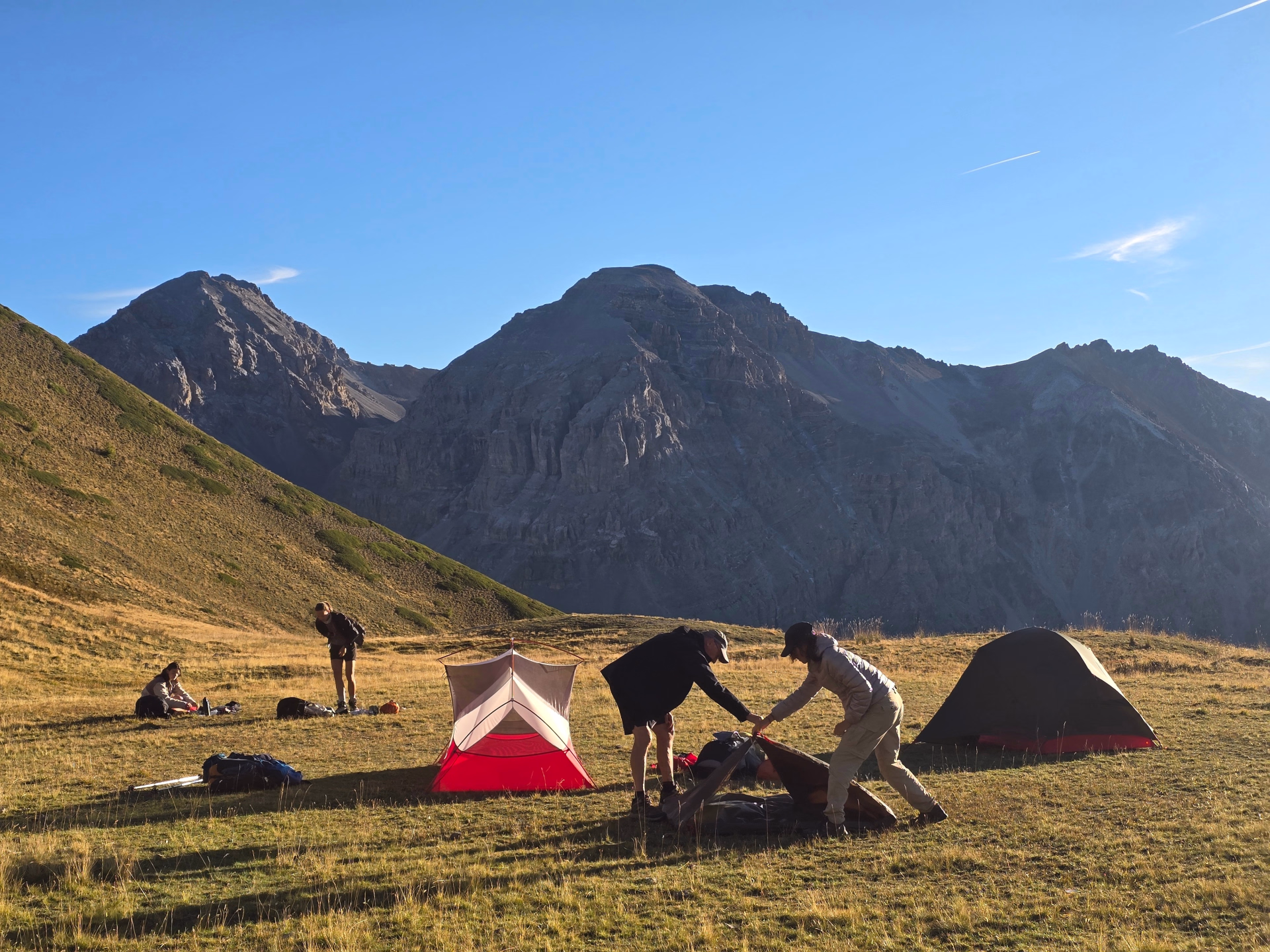 ⛺️ Bivouac / Tente - Jours 1 à 2
