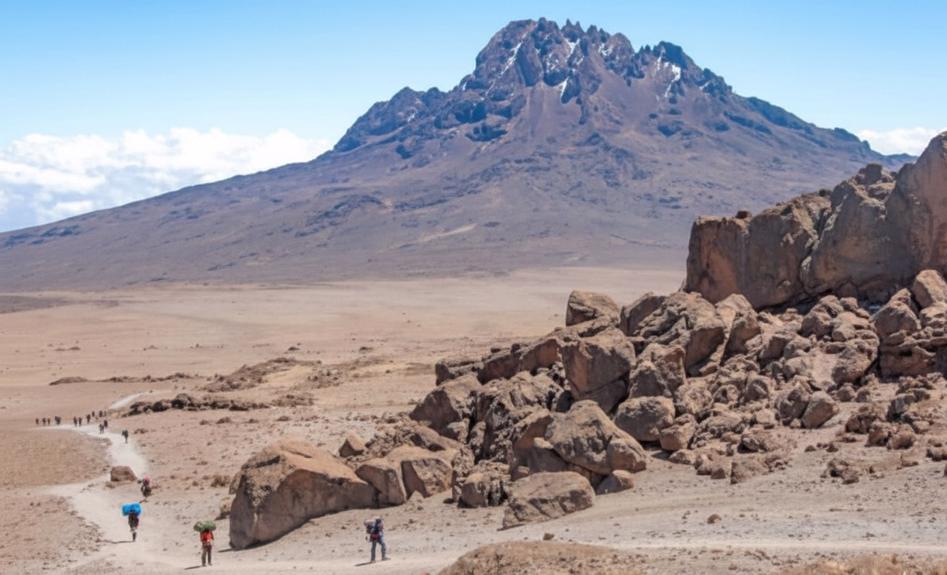 Ascension du Kilimandjaro par la voie Lemosho