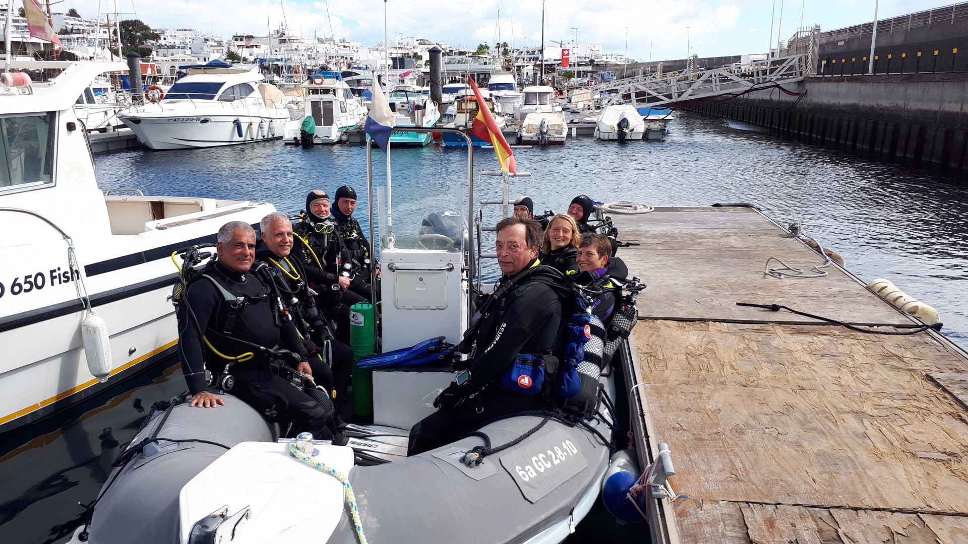Découverte de la plongée au musée atlantique de Lanzarote