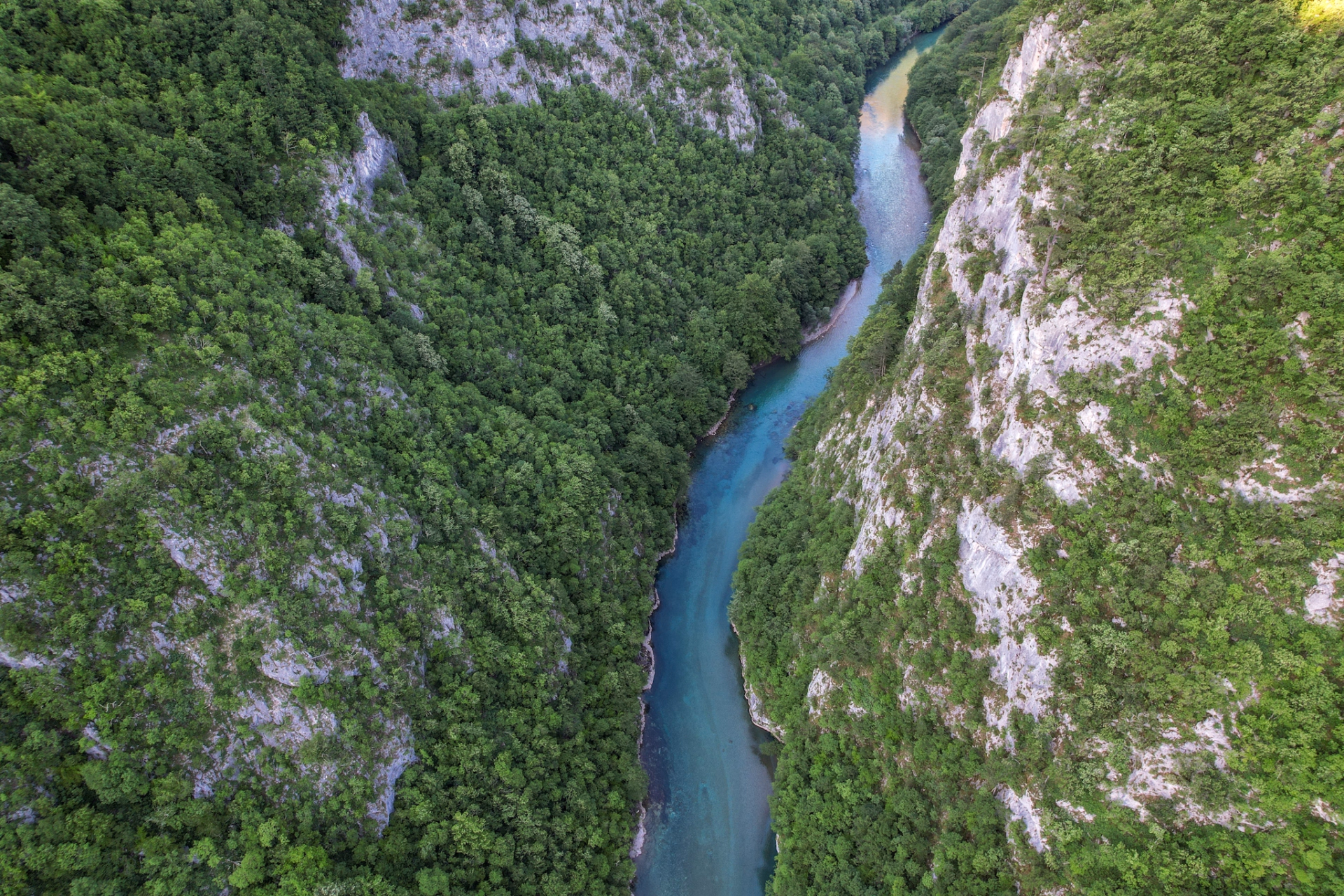 Excursion en packraft dans le canyon de la Tara au Monténégro
