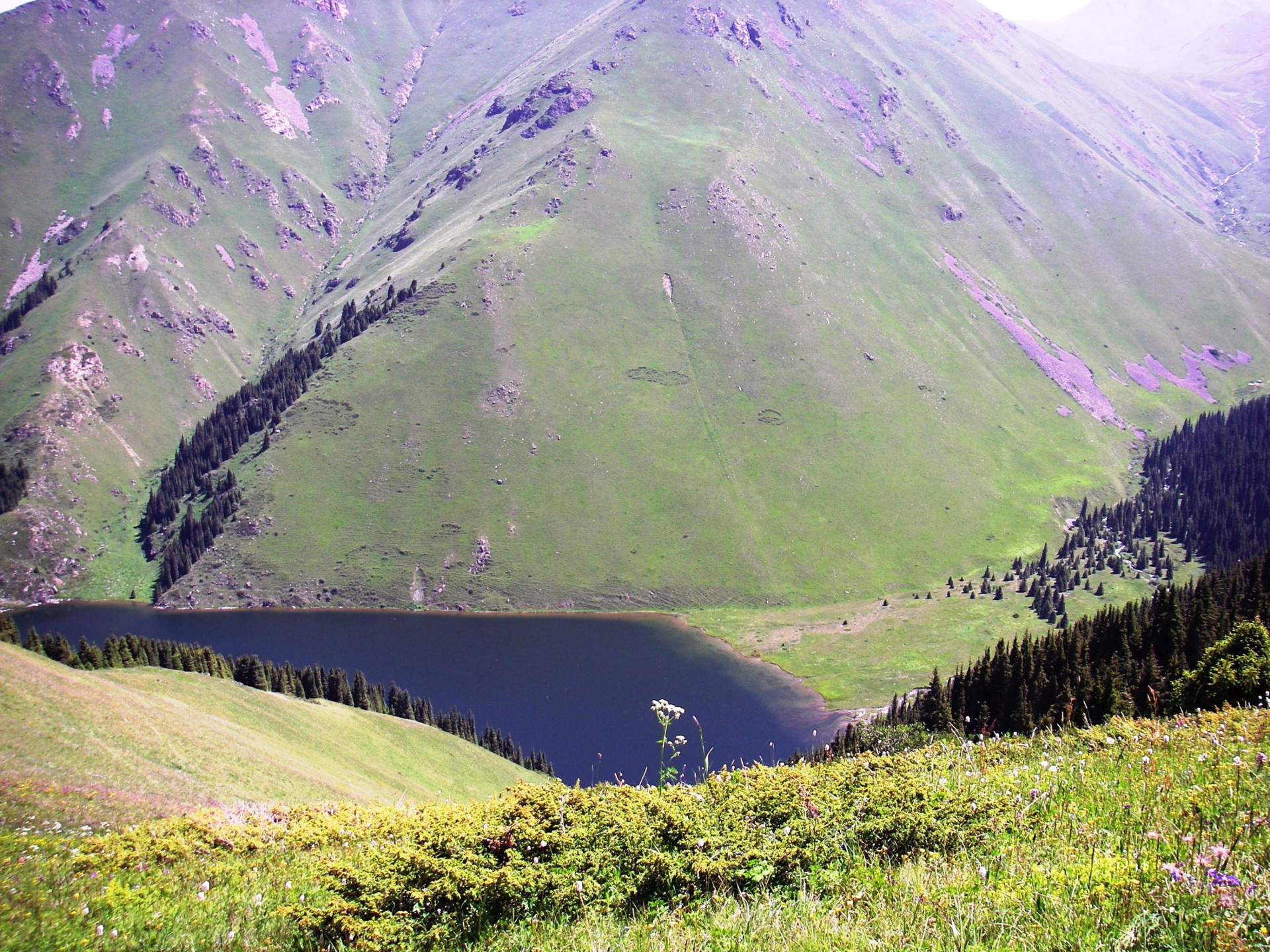 Randonnée équestre en Kirghizie