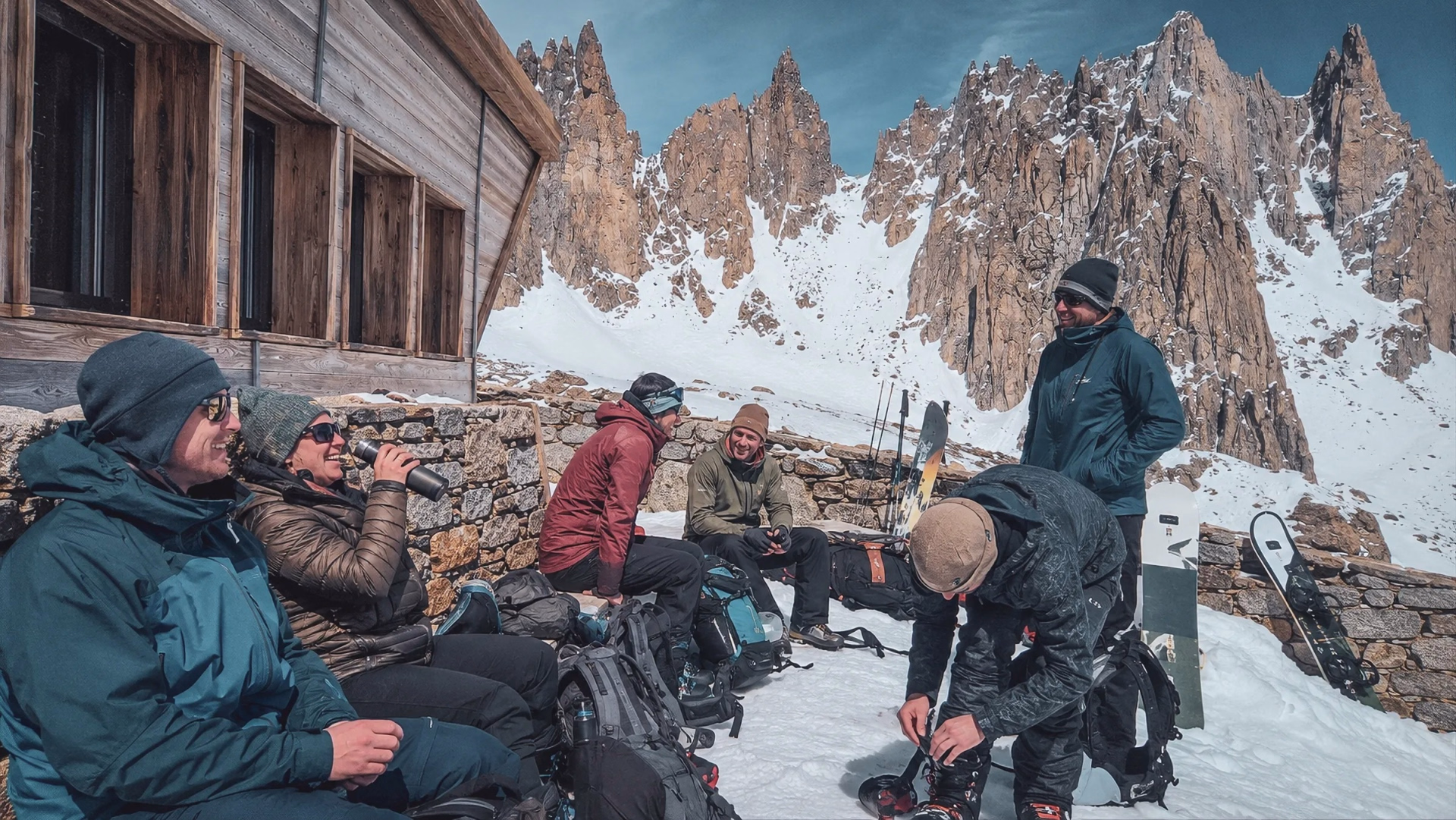 3 jours d'itinérance en splitboard au cœur du massif du Mont-Blanc