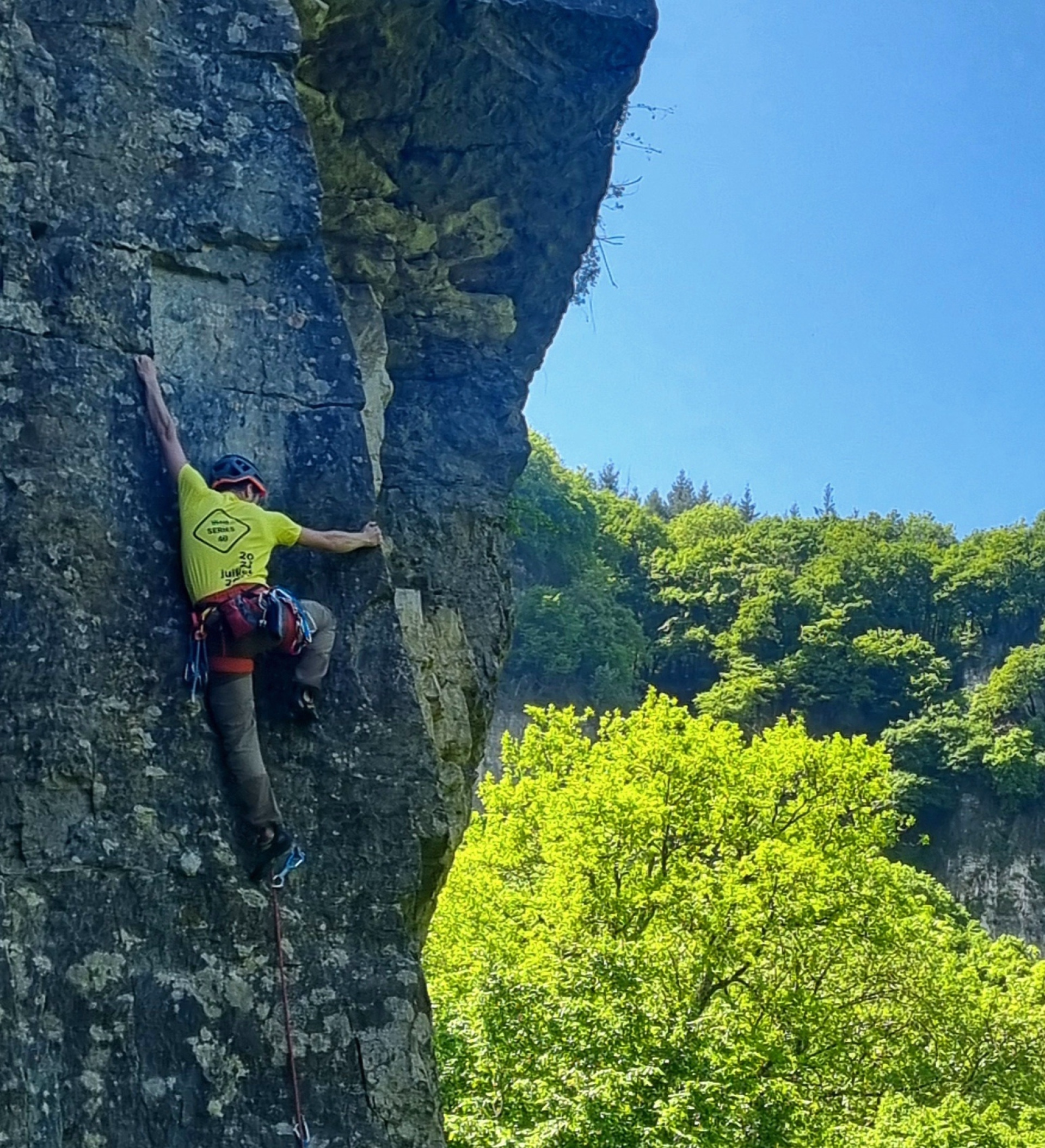 Séjour escalade et itinérance à vélo le long de la via Rhôna