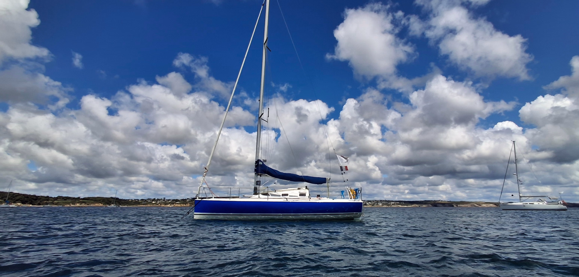 Week-end découverte & perfectionnement voile croisière en mer d'Iroise