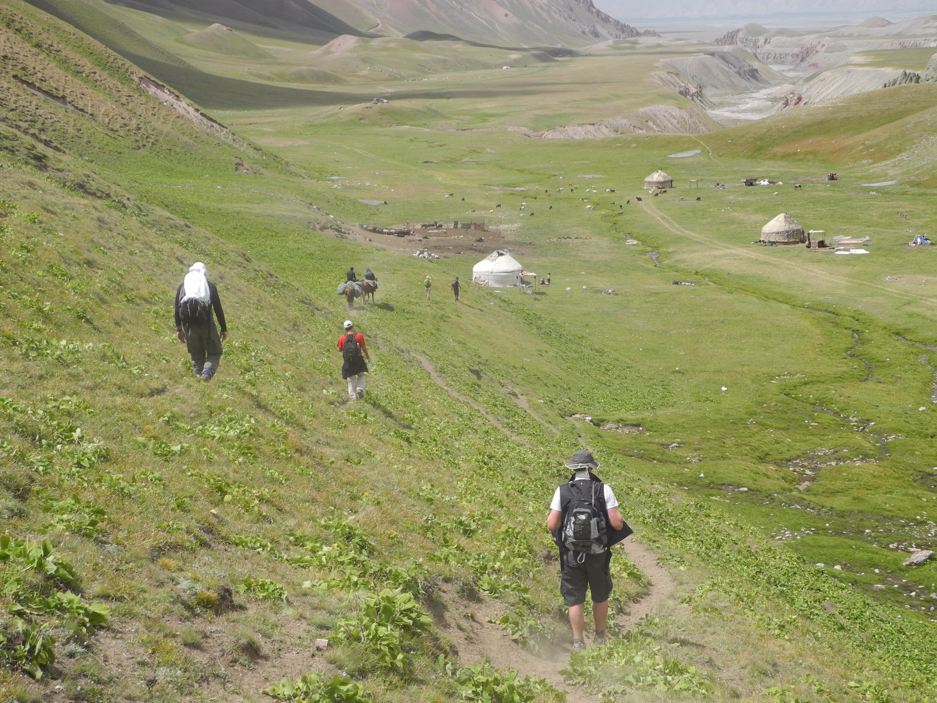 Trek au lac Son-Kol et ascension du pic Yukhin au Kirghizistan
