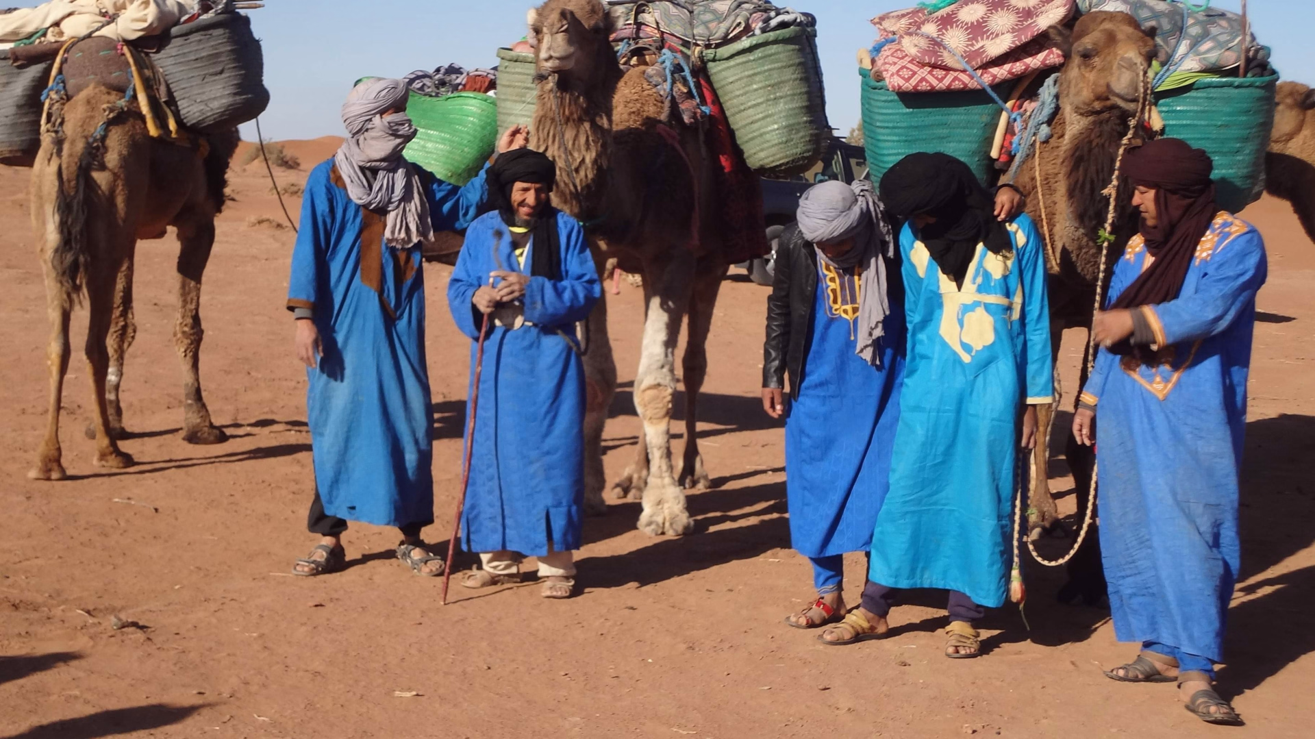 Excursion trek de 4 jours dans le désert marocain