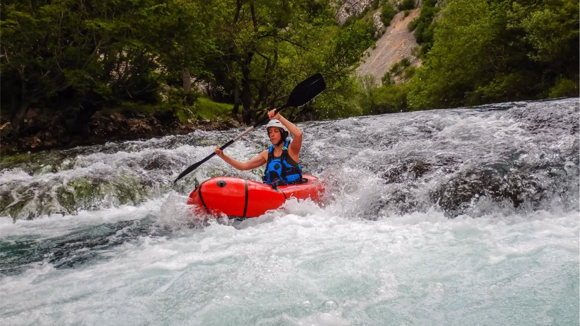 Randonnée, kayak et vélo dans le canyon de la Zrmanja