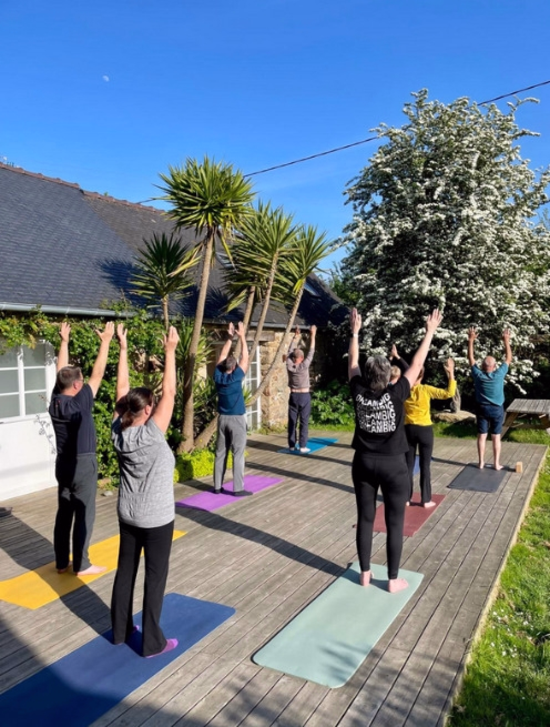 Stage privé de yoga et déconnexion en Côtes d'Armor