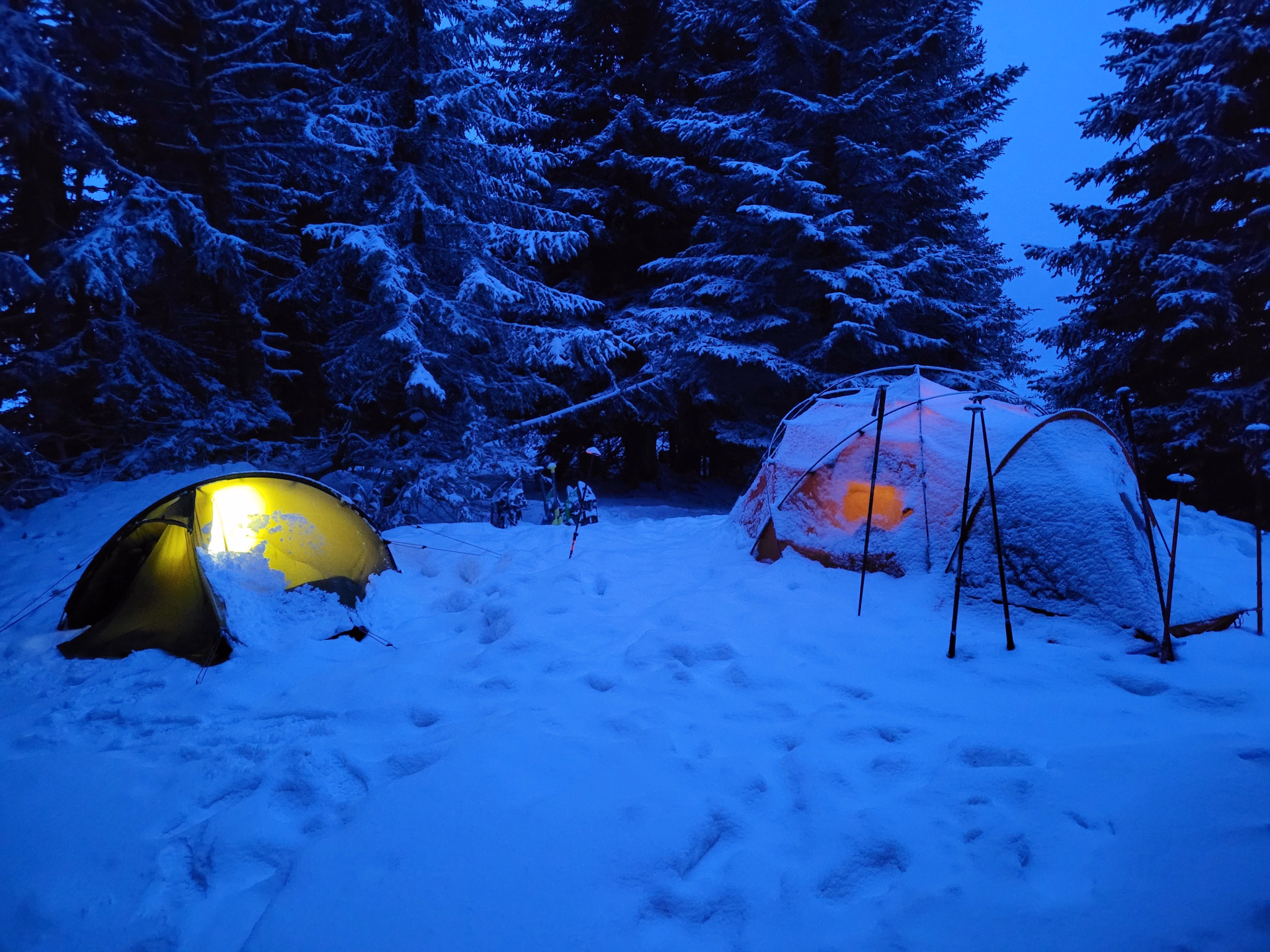 ⛺️ Bivouac/tente - Jour 1