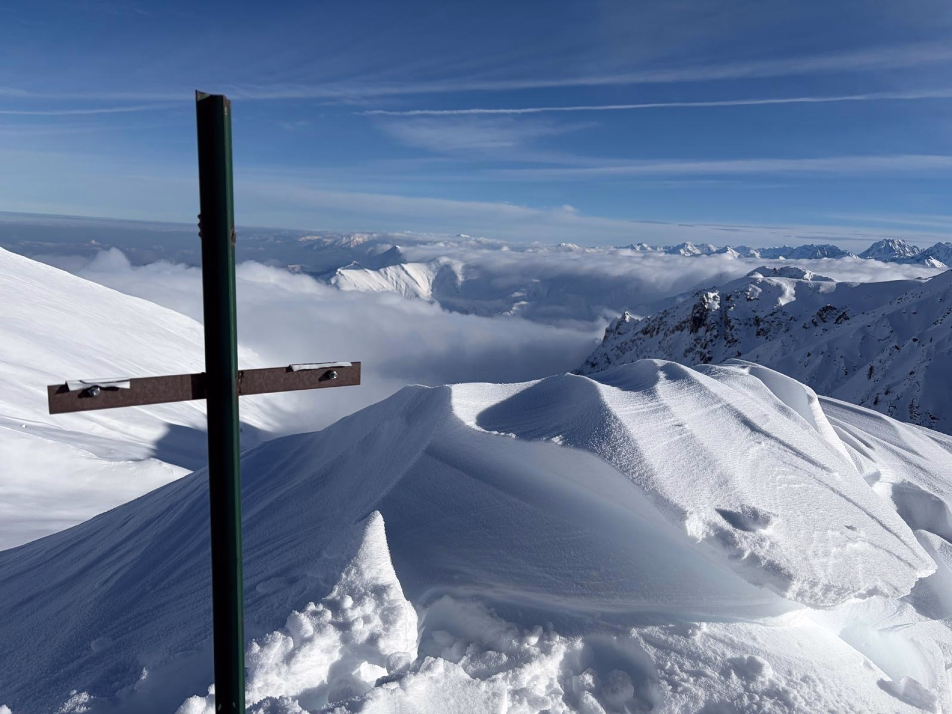 Ski de randonnée dans le Val Maira en Italie