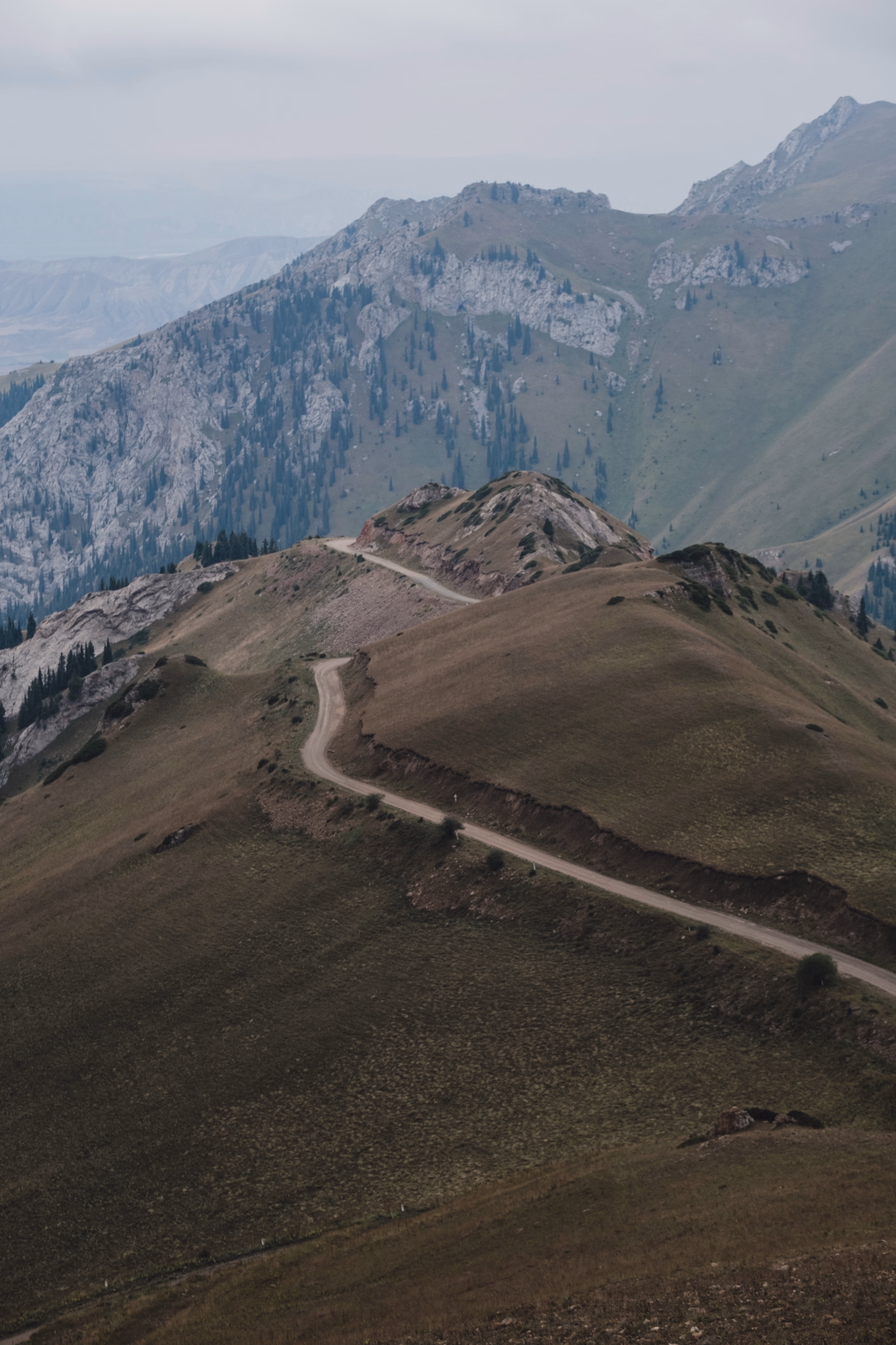 VTT sur les pistes kirghizes
