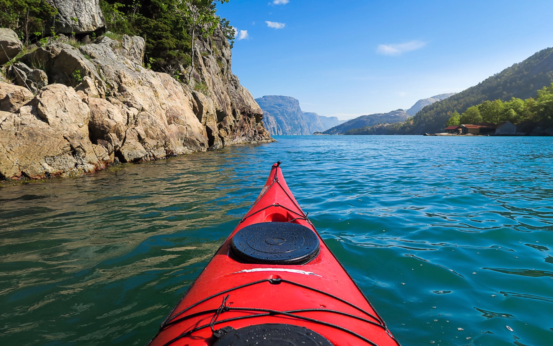 Randonnée, kayak et camping dans les fjords norvégiens