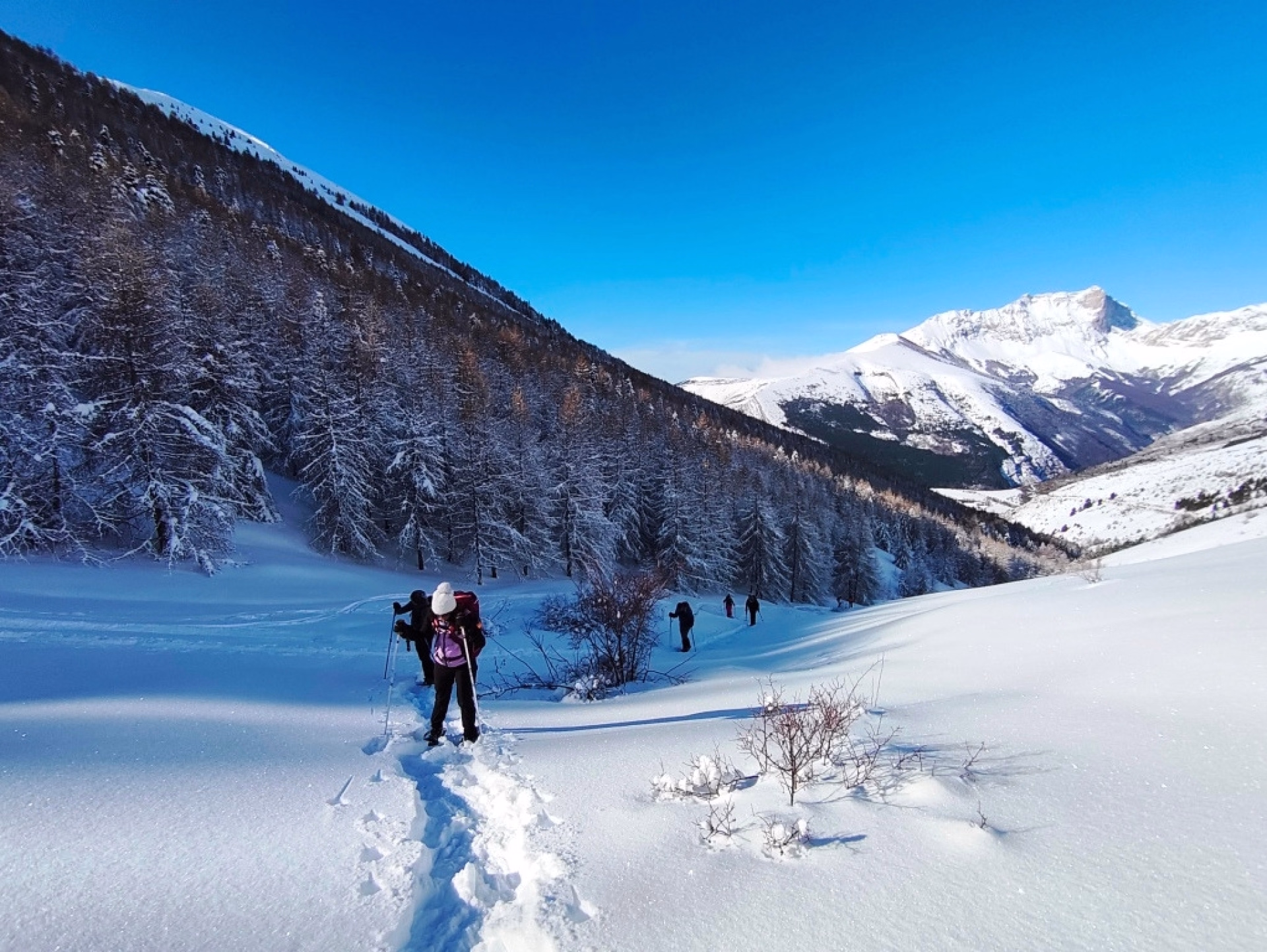 Séjour raquettes et nuits en gîte dans les Hautes-Alpes - 7 jours