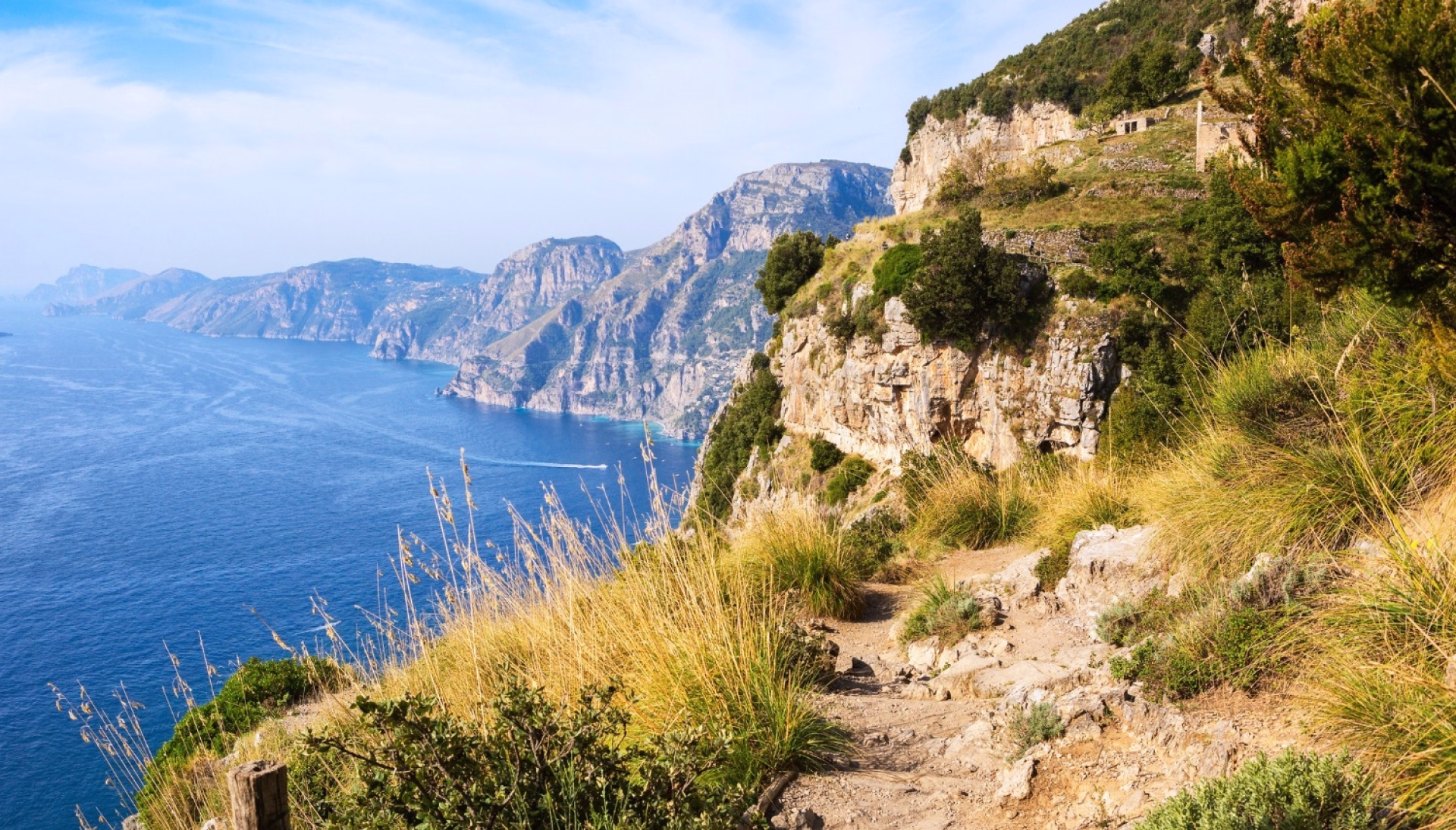 Randonnée Campanie, Naples et la Côte Amalfitaine
