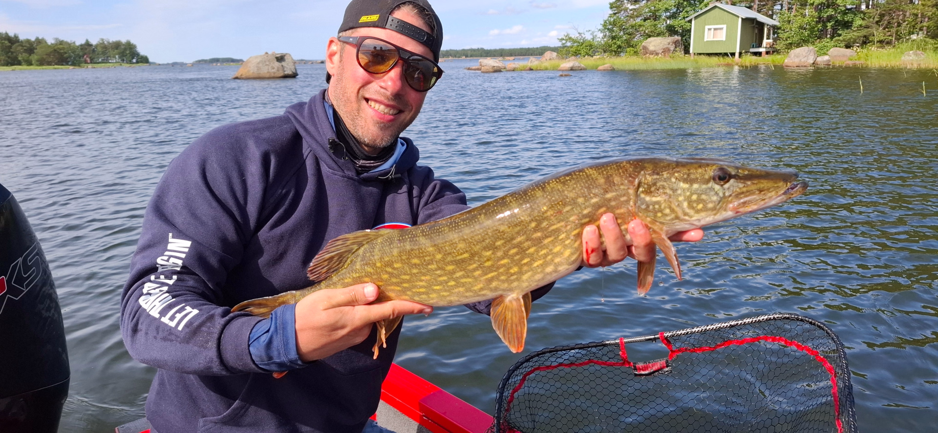 Séjour pêche aux brochets en Finlande