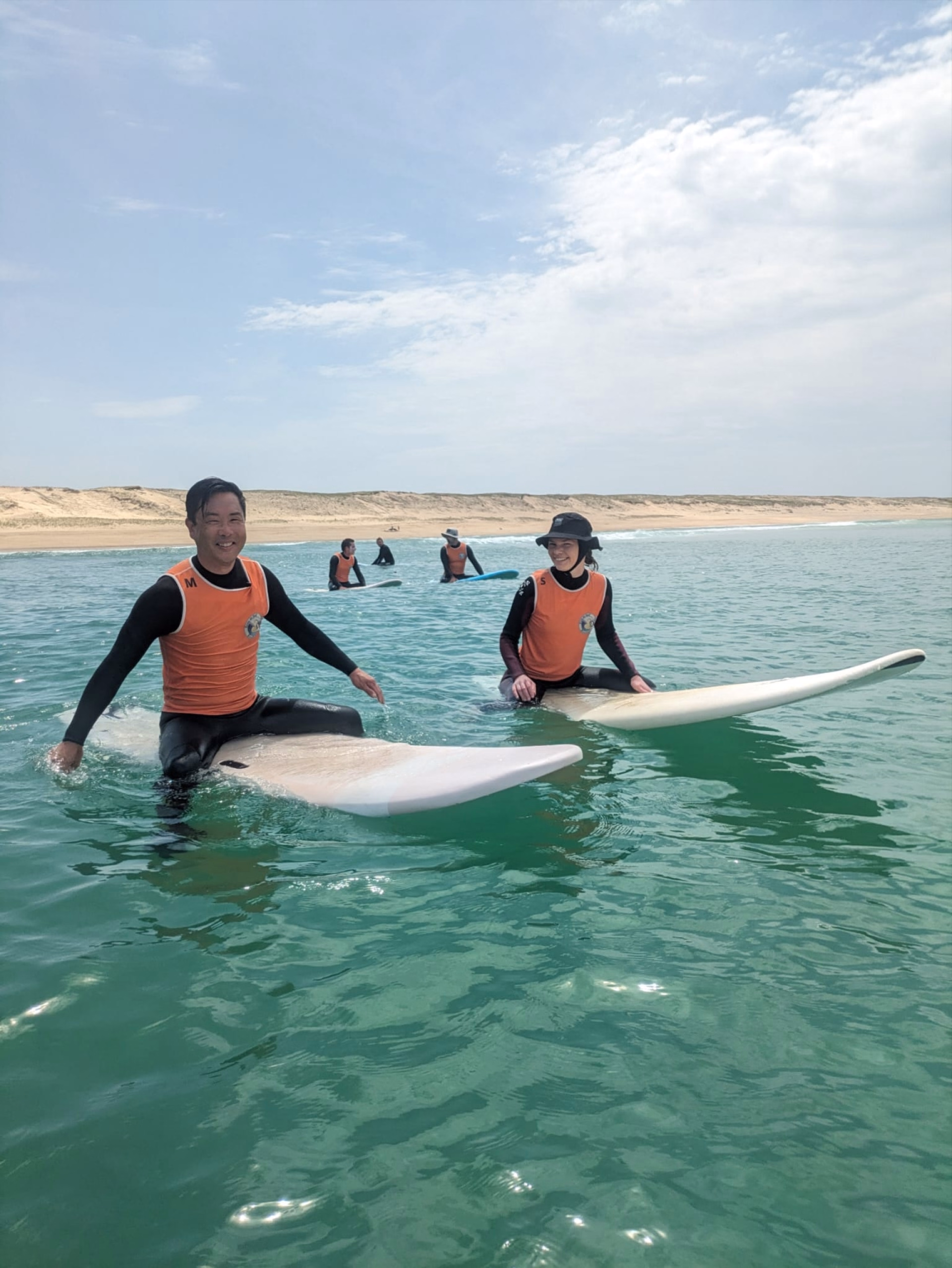 Stage de surf et villa bien-être dans les Landes