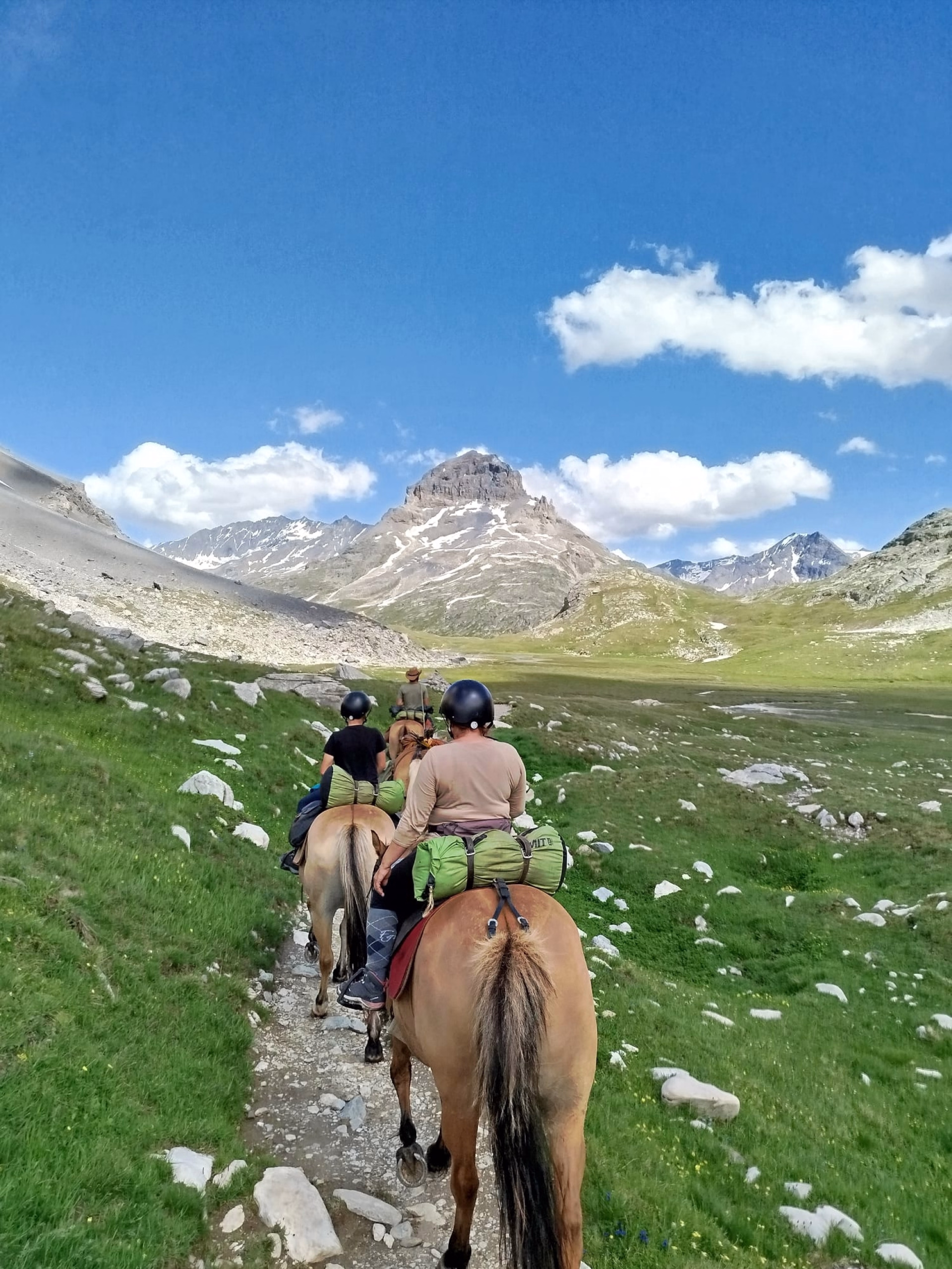 Randonnée équestre en Vanoise et nuits en refuge