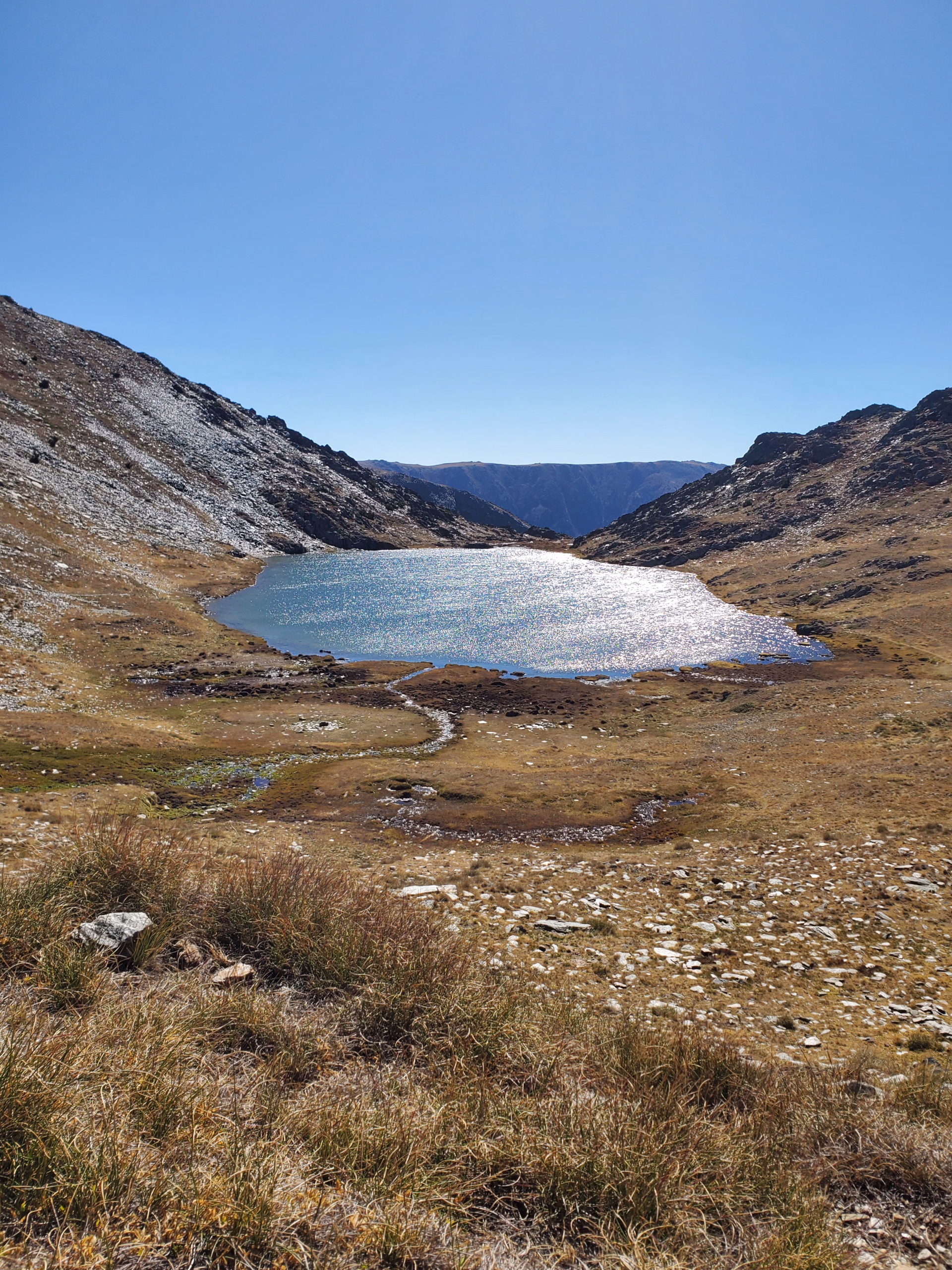 Photo lac de montagne dans les Pyrénées