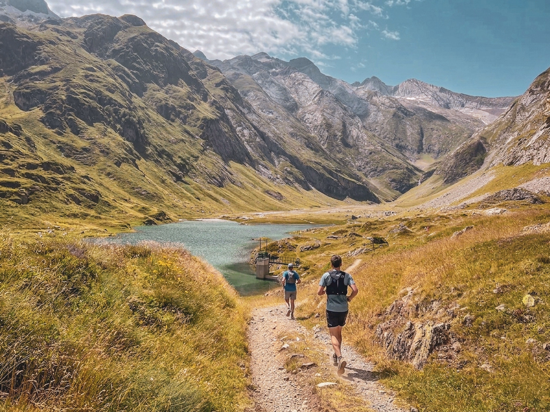 Stage de trail face au Vignemale dans les Pyrénées