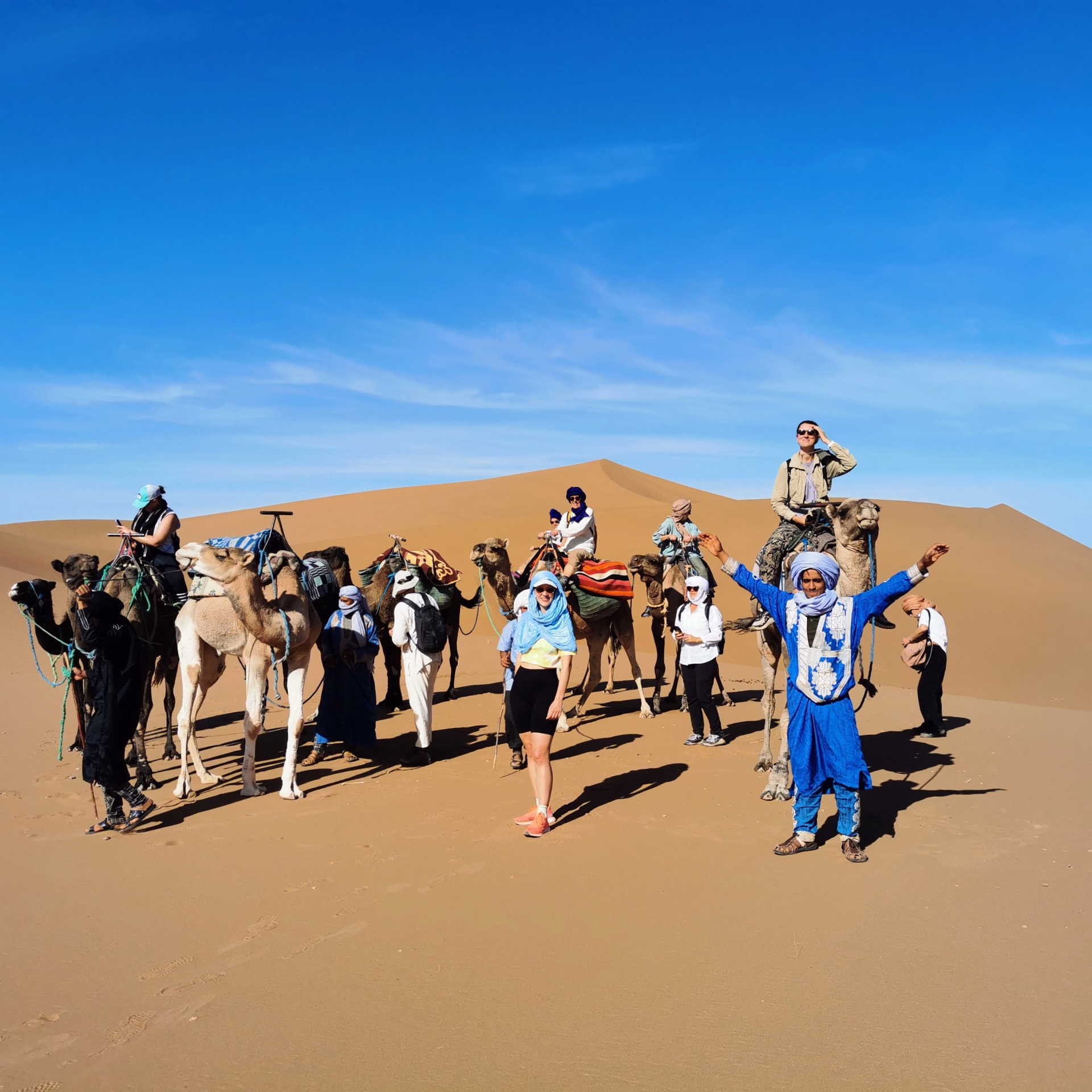 Voyage marche et yoga au cœur du Sahara