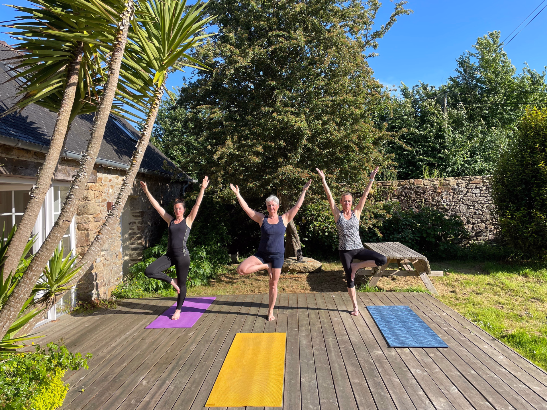 Stage privé de yoga et déconnexion en Côtes d'Armor