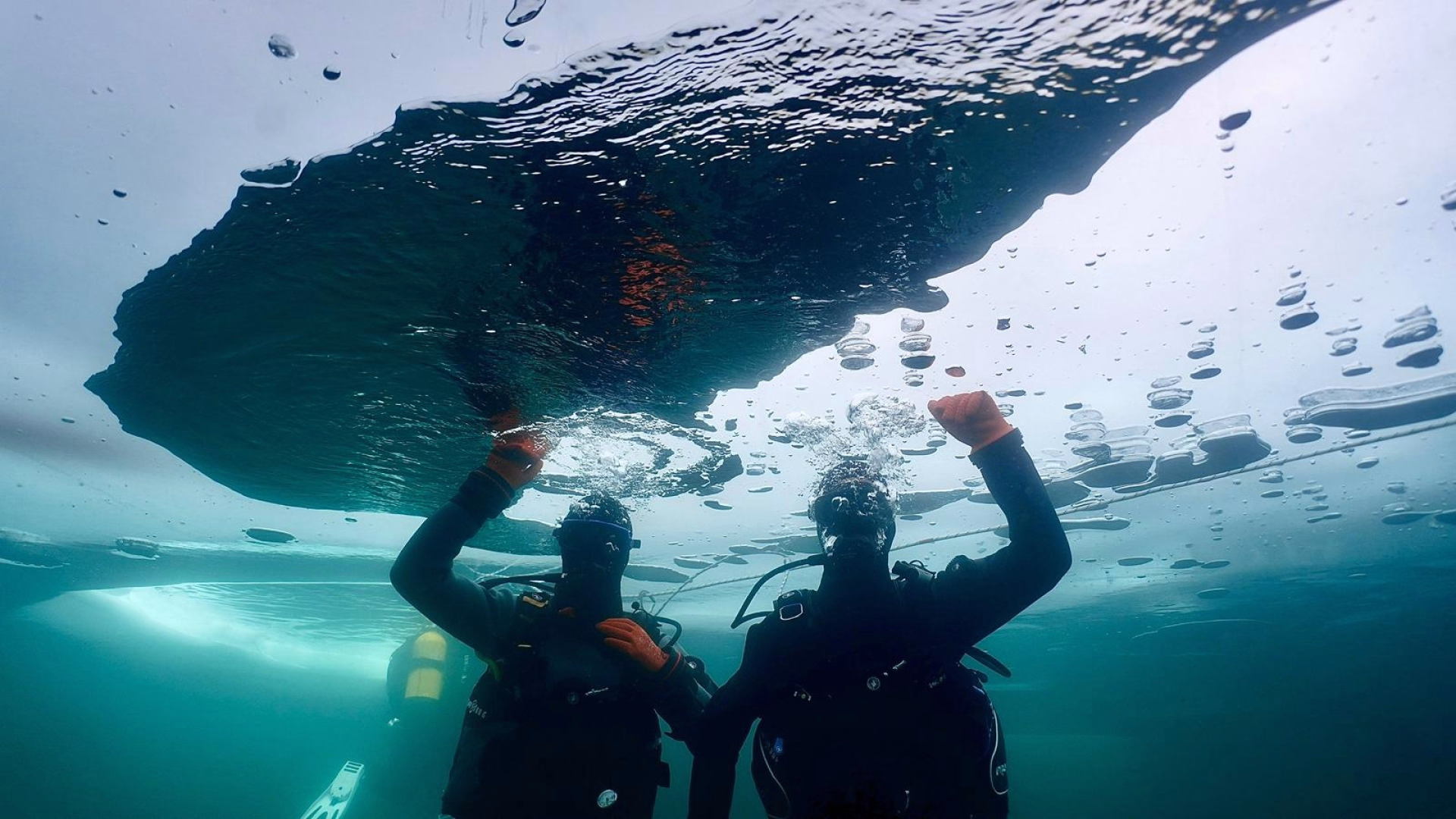 Séjour Ice Diver : plongée et apnée sous glace