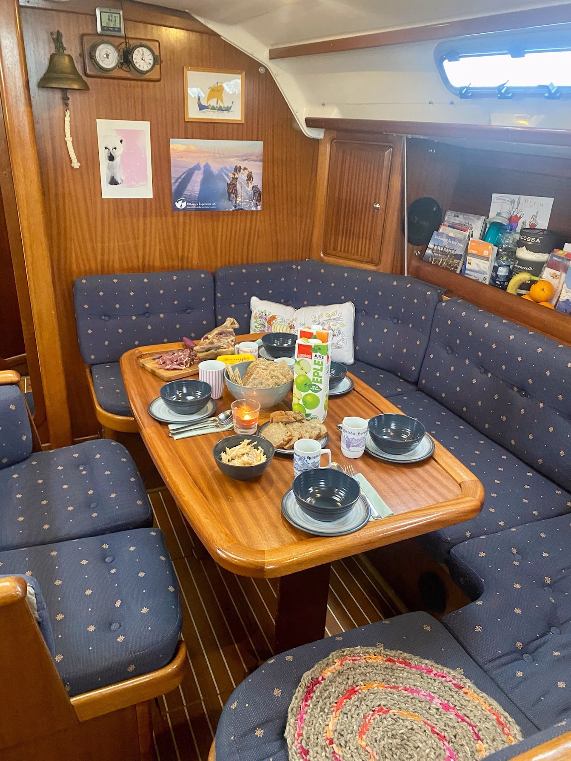 🚢 Bateau de croisière à voile - Jours 1 à 6
