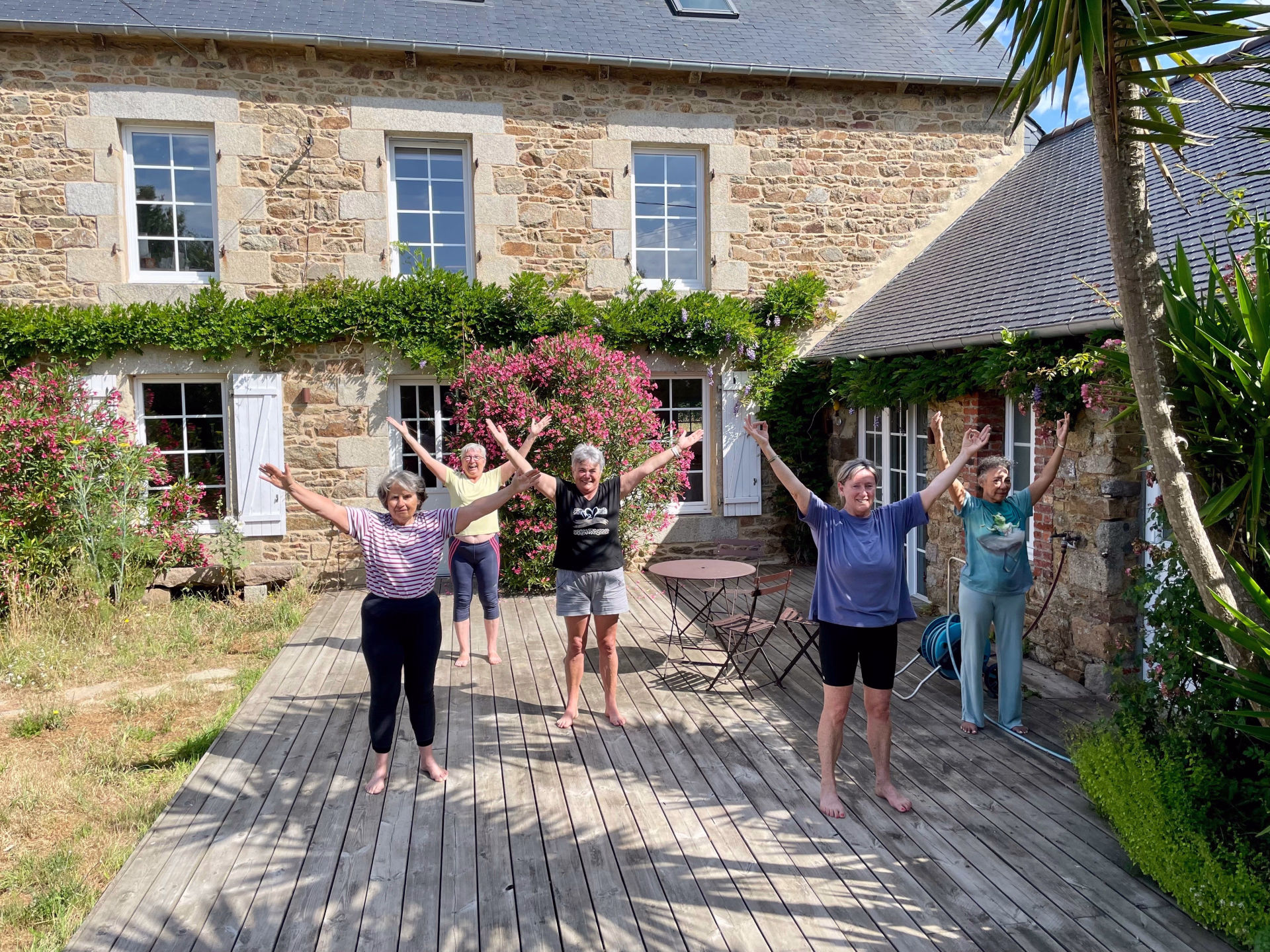 Stage privé de yoga et déconnexion en Côtes d'Armor
