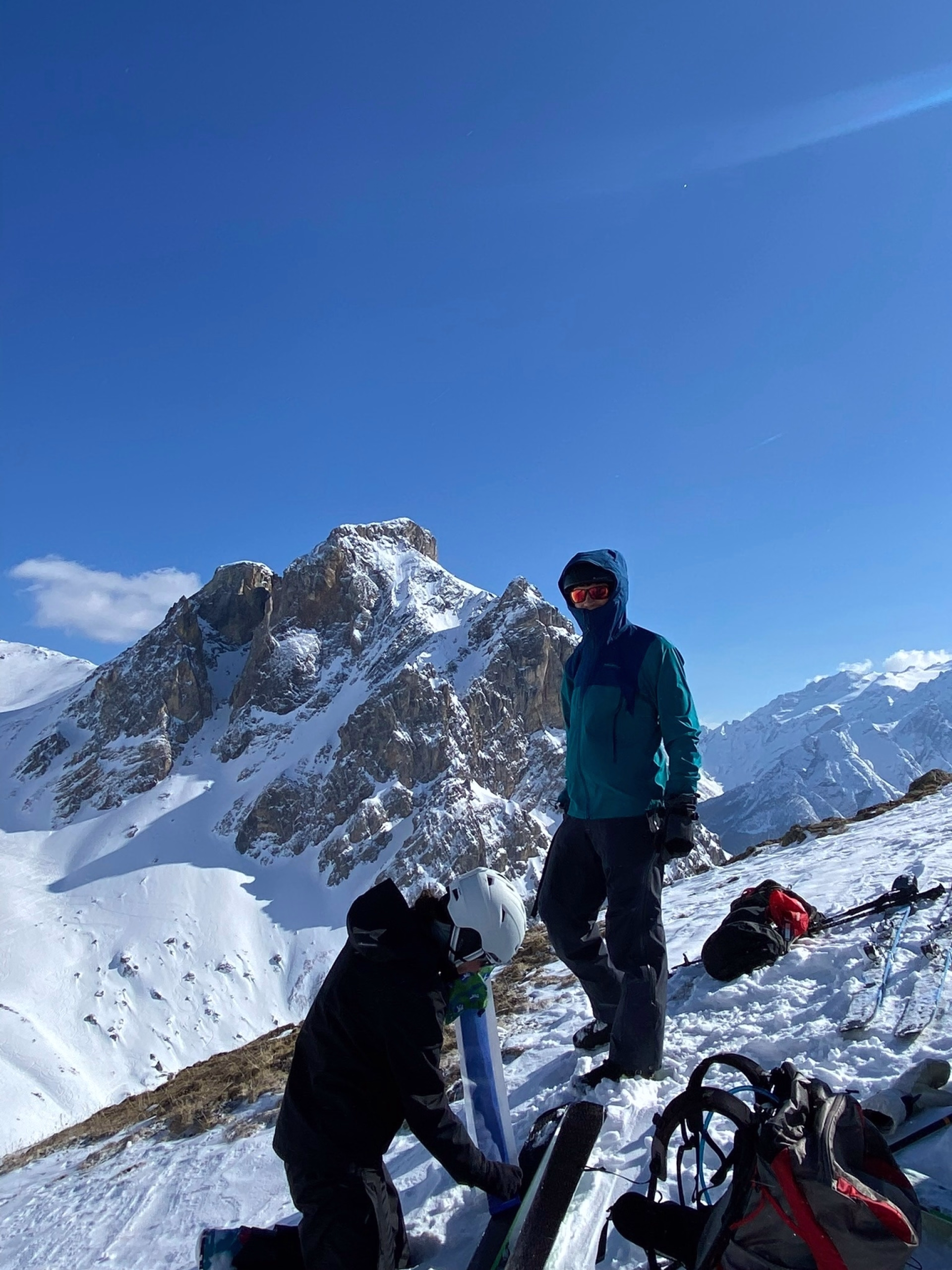 Ski de randonnée dans le massif des Cerces et ascension du Mont Thabor
