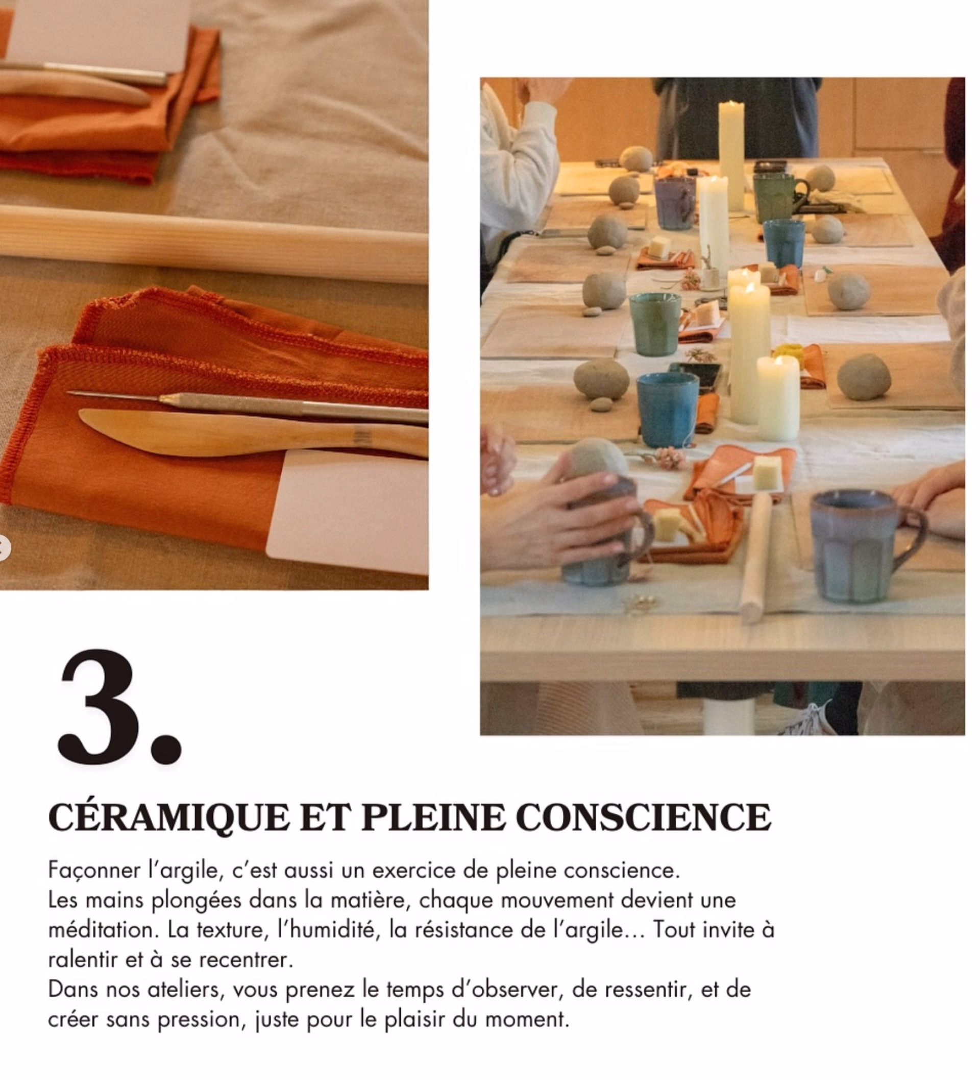 Retraite de yoga et céramique proche de Paris
