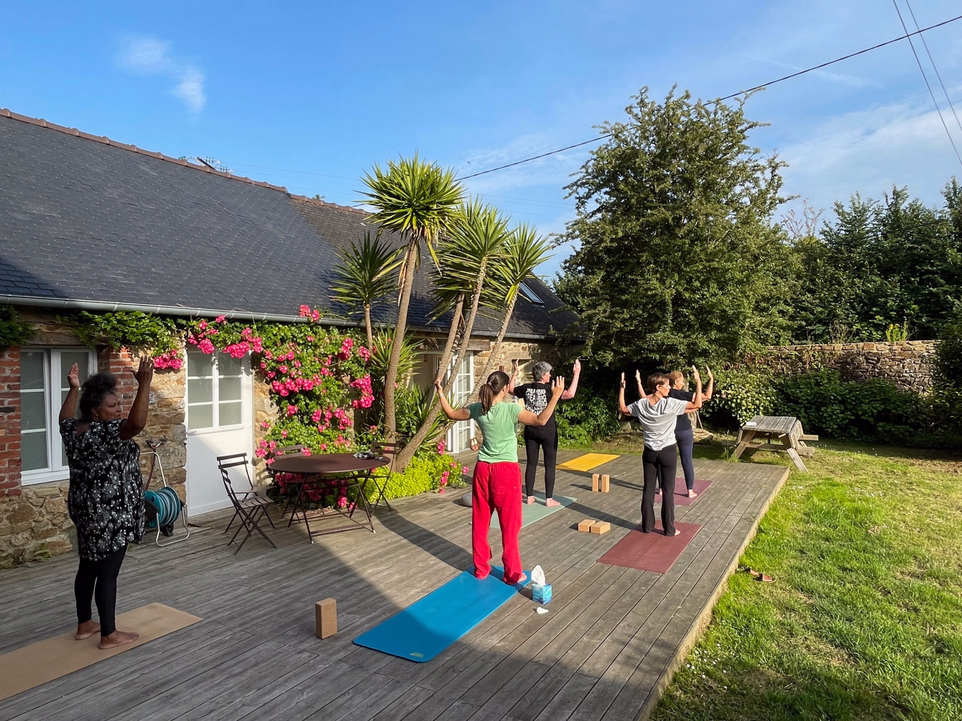 Stage privé de yoga et déconnexion en Côtes d'Armor